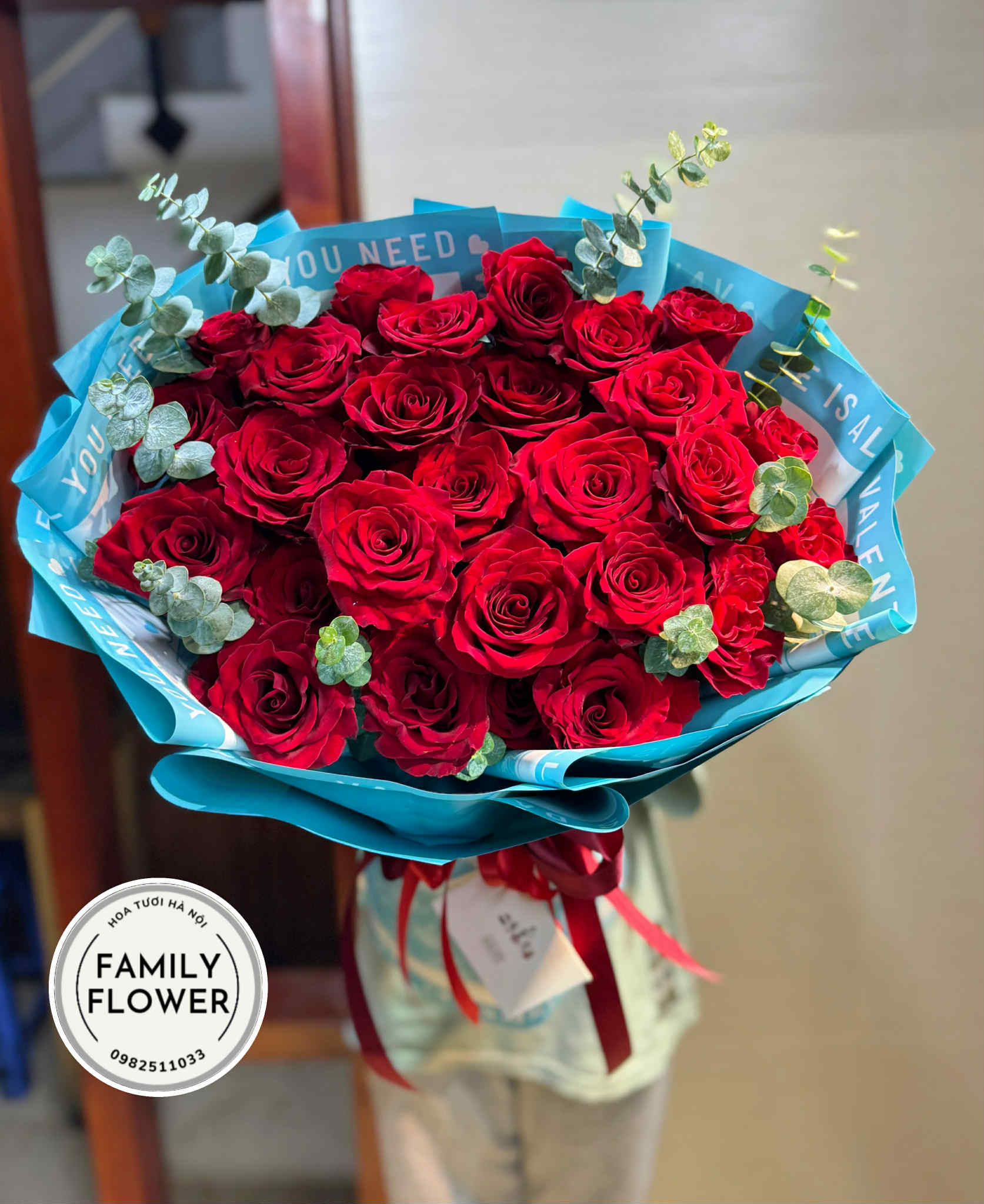 Hoa hồng đỏ Hà Nội. Mua hoa hồng đỏ tặng bạn gái ở Hà Nội