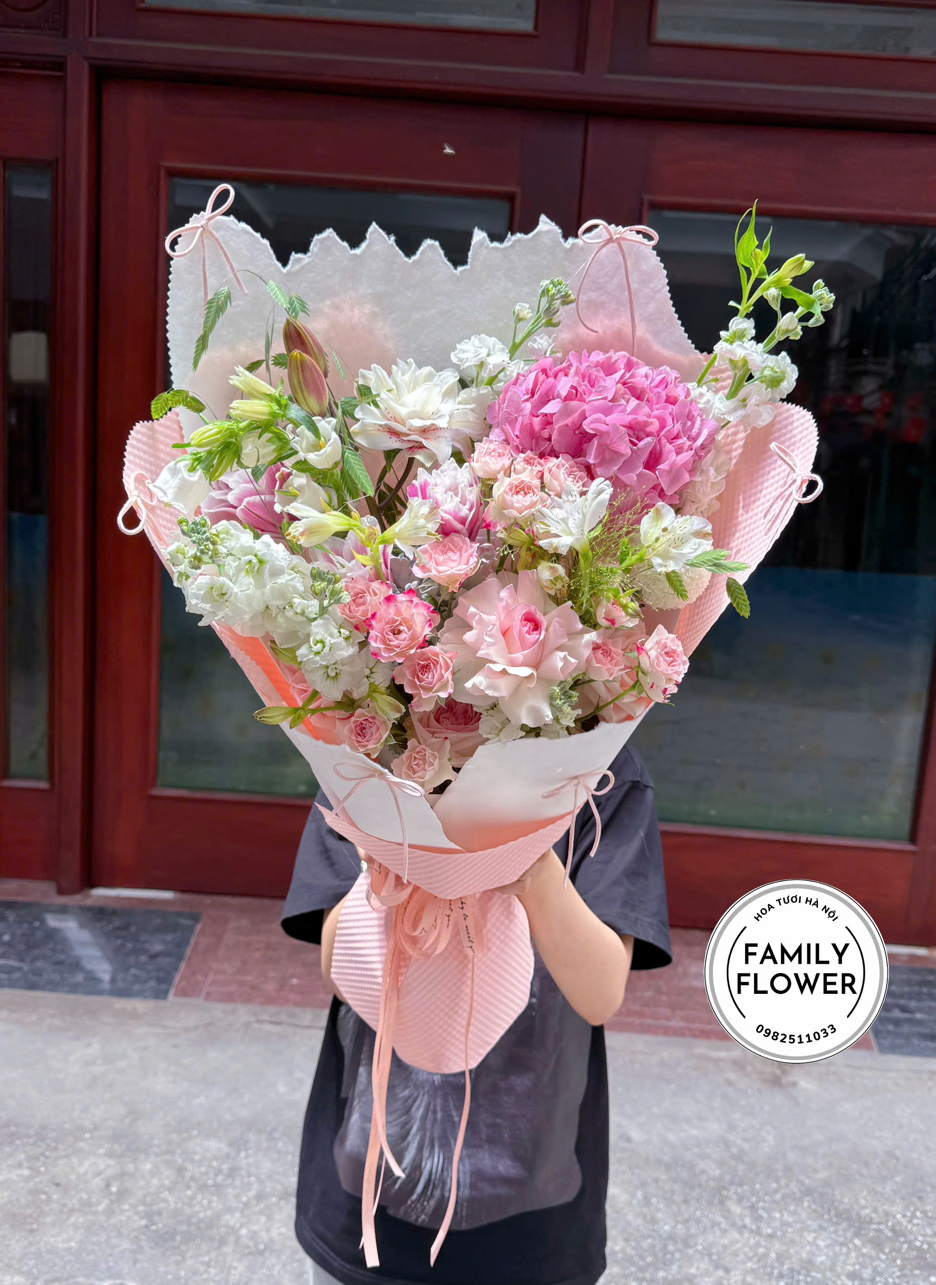 Bó hoa mix màu! Family flower hoa tươi Hà Nội ! Điện hoa Hà Nội