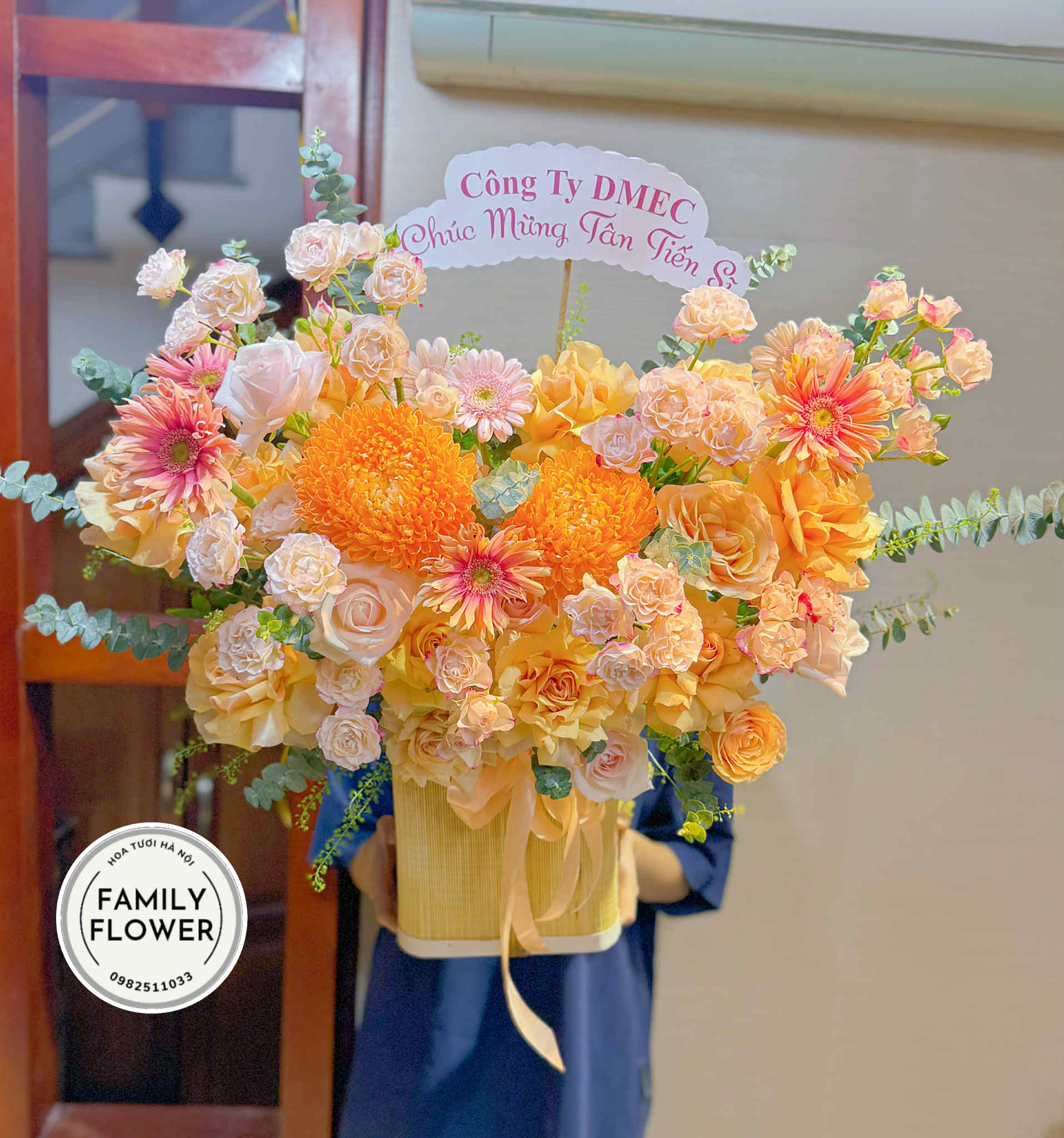 Hoa chúc mừng ngày phụ nữ Việt Nam 20 tháng 10 quận Hoàn kiếm Hà Nội ! Mua hoa tươi Hà Nội