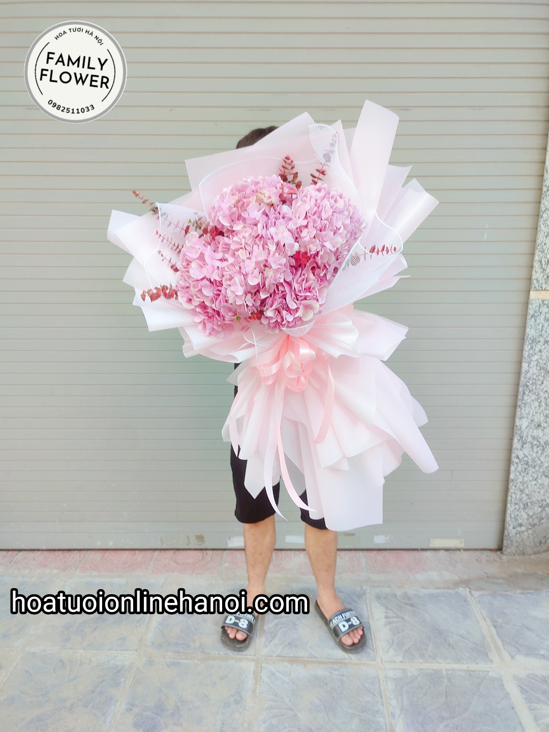 Bó hoa cẩm tú cầu chúc mừng sinh nhật đẹp tại Hà Nội . Hoa sinh nhật Hà Nội