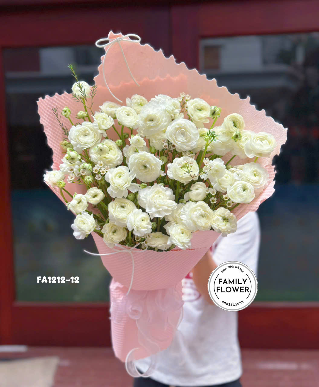Bó hoa mao lương tặng người thương nhân dịp 20 tháng 10 - hoa chúc mừng ngày phụ nữ Việt Nam