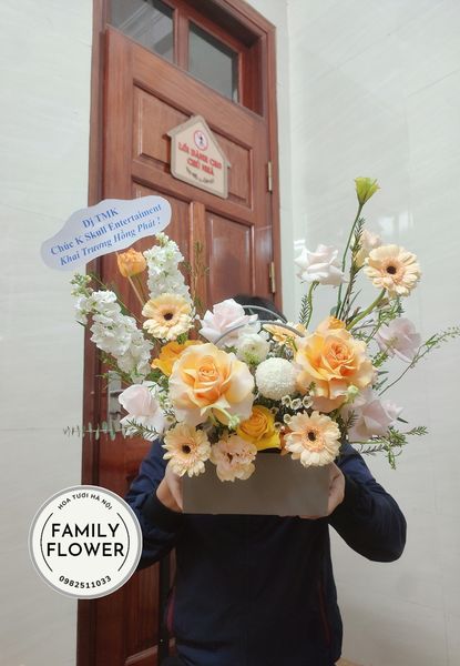 Giỏ hoa tươi chúc mừng sinh nhật ,mừng khai trương , tặng đối tác tại Hà Nội.