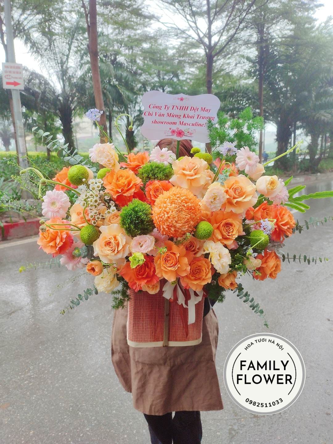 Hoa tươi chúc mừng tại Hà Nội , giỏ hoa chúc mừng sinh nhật , khai trương quận Đống Đa - Hà Nội