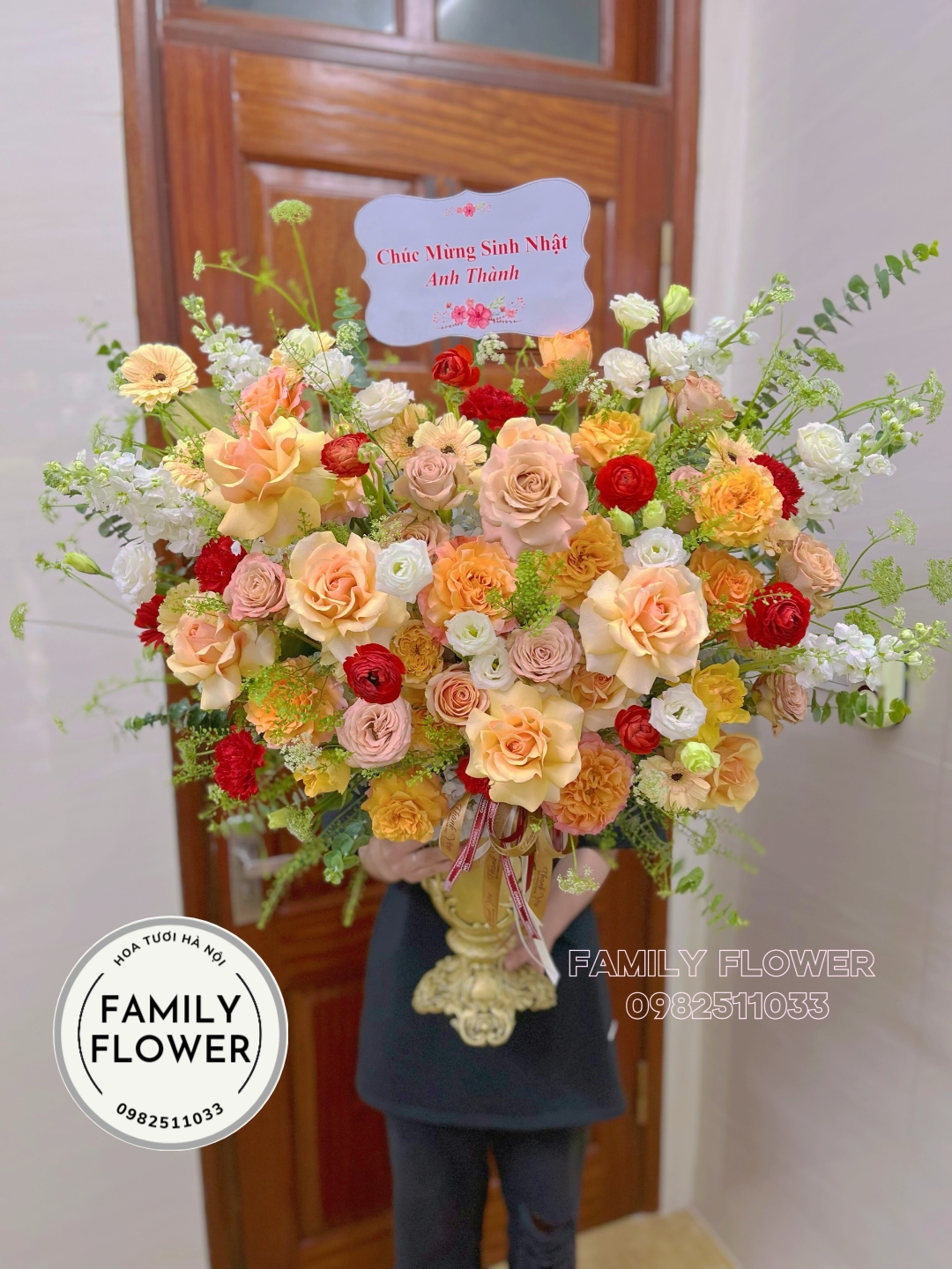 Mua hoa tặng sếp ở Hà Nội! Bình hoa tặng  vip tặng sếp , giám đốc ở Ba Đình