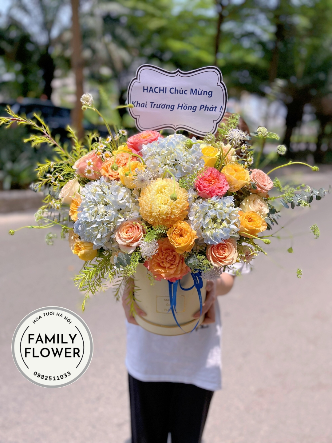 Mua hoa khai Trương quận Ba Đình ! Hoa chúc mừng khai trương