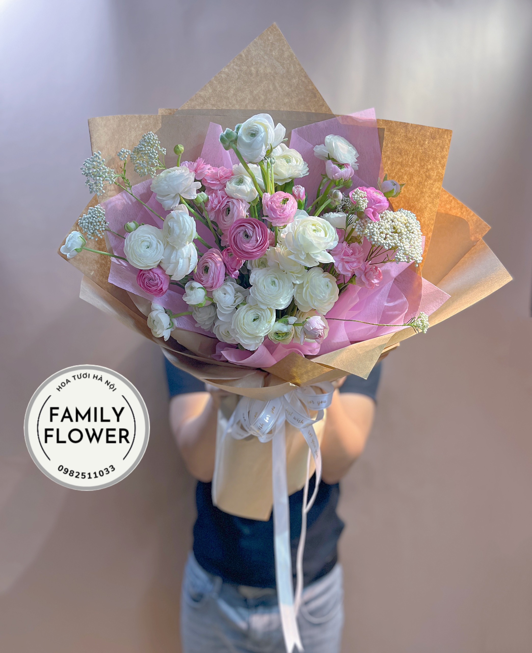 Bó hoa mao lương tặng bạn gái ở quận Cầu Giấy Hà Nội ! Mua hoa mao lương Hà Nội !