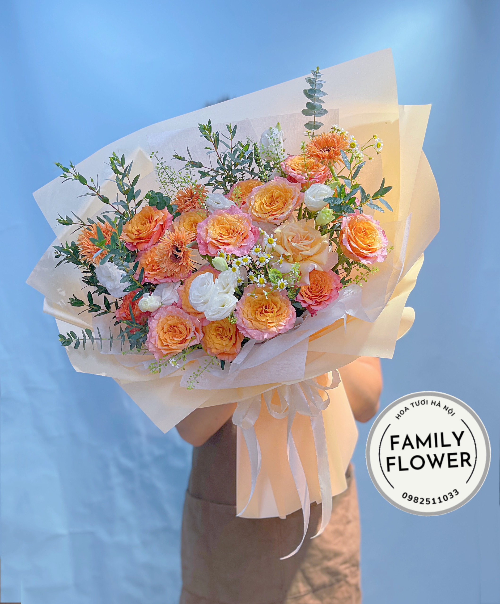 Bó hoa tặng nam ! Hoa tặng anh trai , tặng bố quận Cầu Giấy , Ba Đình Hà Nội