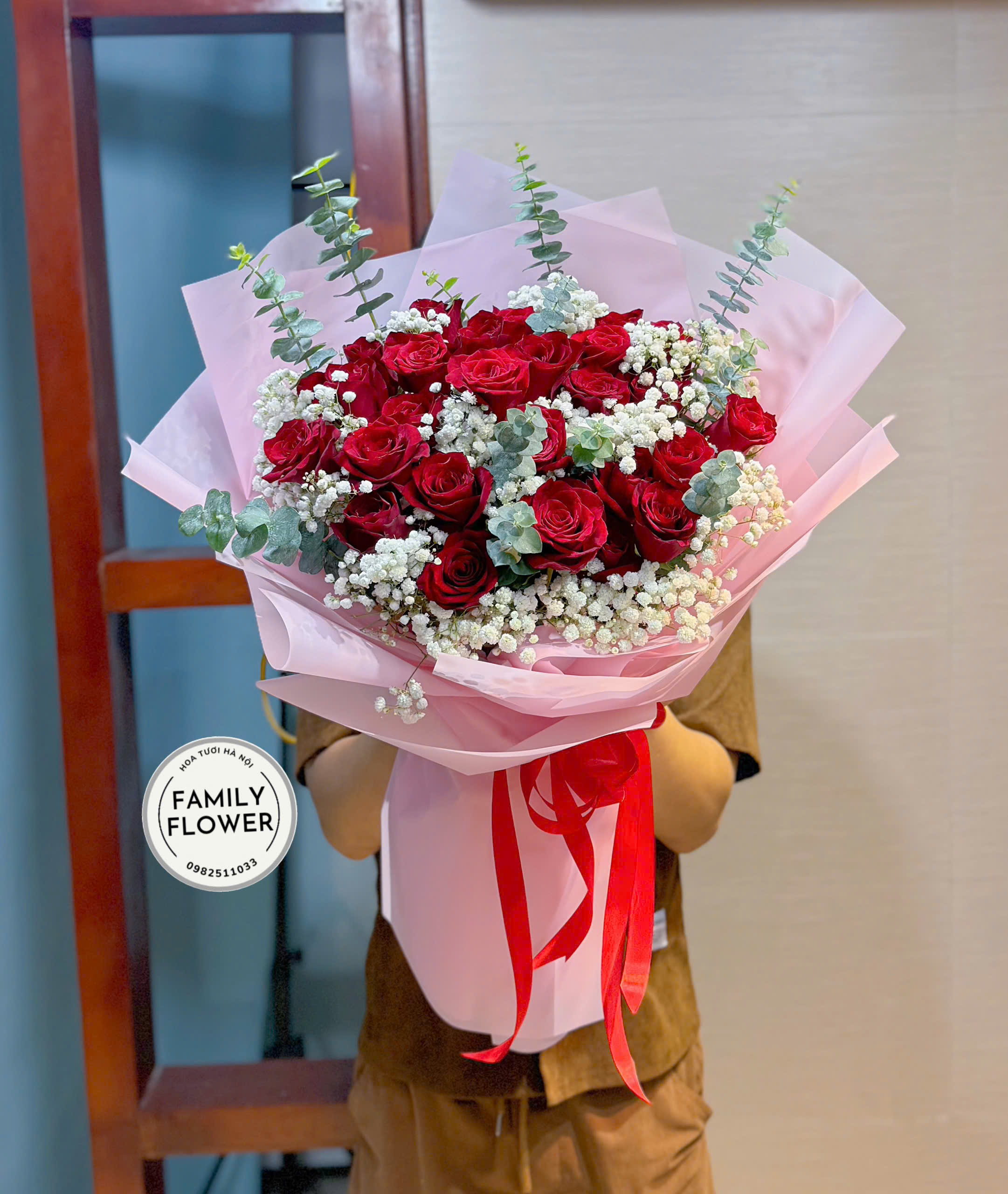 Hoa hồng đỏ tỏ tình ở quận ba Đình Hà Nội ! Hoa tươi Ba Đình ! Hoa hồng đỏ