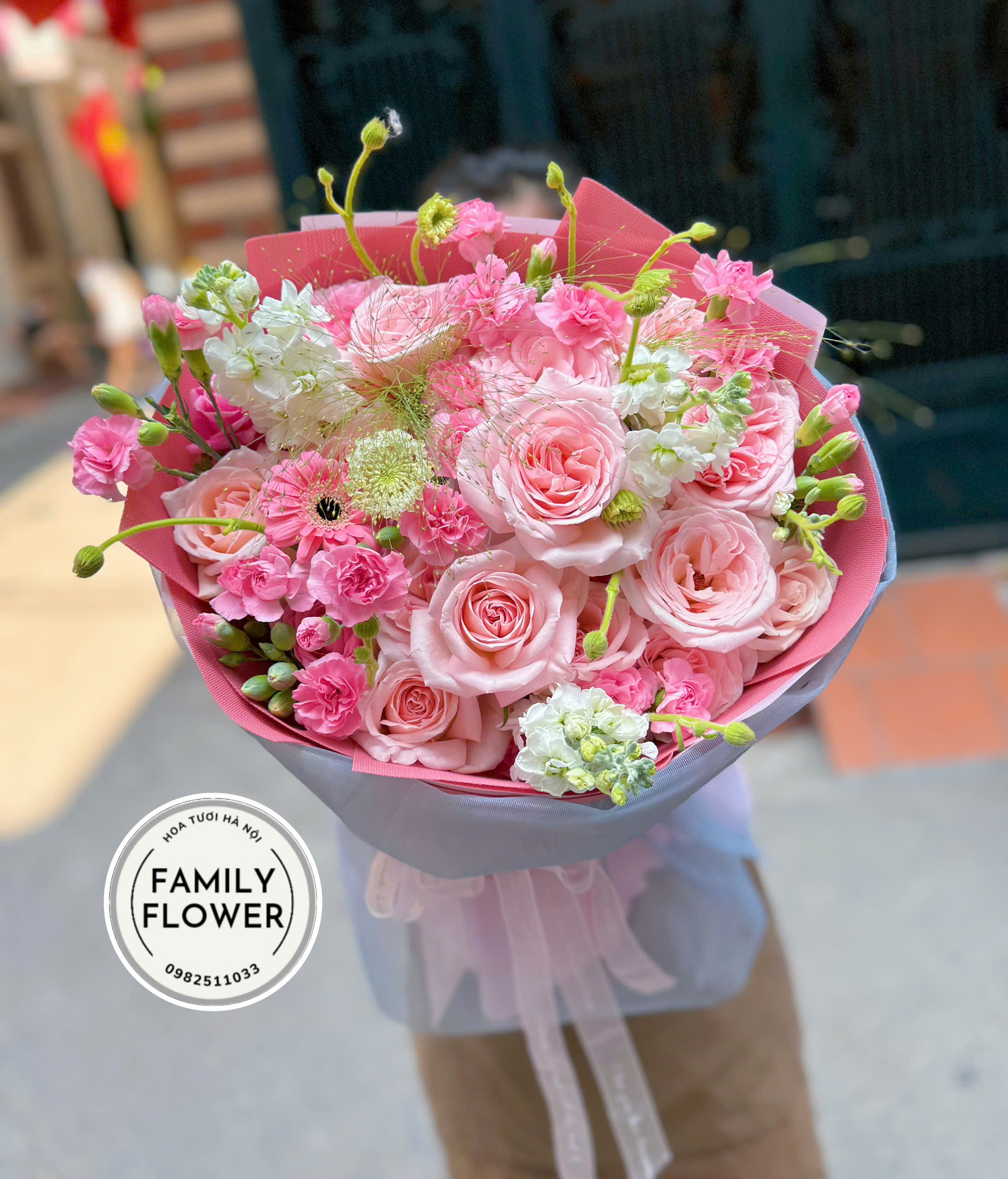 Bó hoa hồng tặng sinh nhật người yêu ở Hà Nội ! Mua hoa tươi Hà Nội