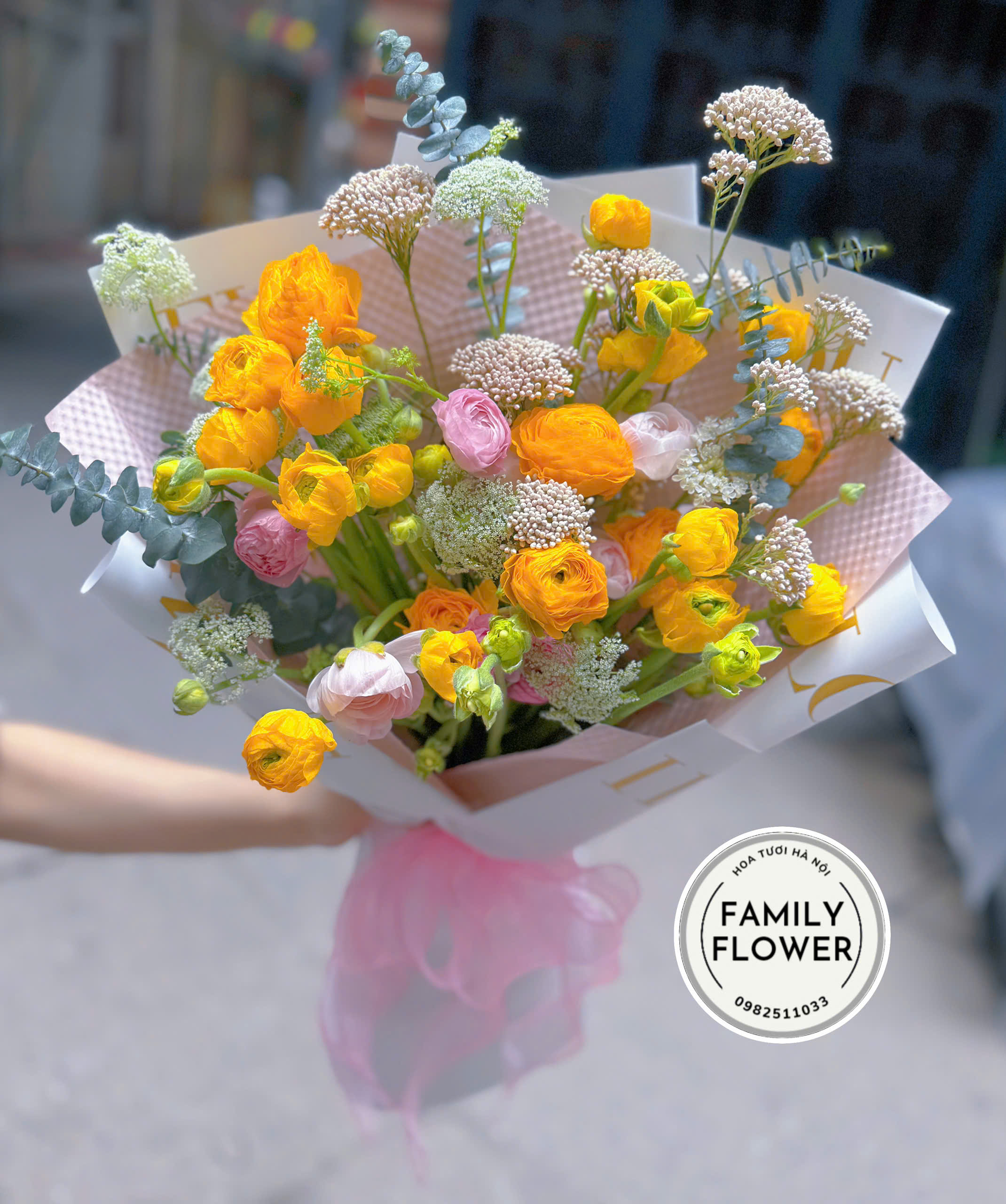 Hoa tươi Hà Nội ! Bó hoa mao lương tặng bạn gái ở quận Thanh Xuân Hà Nội