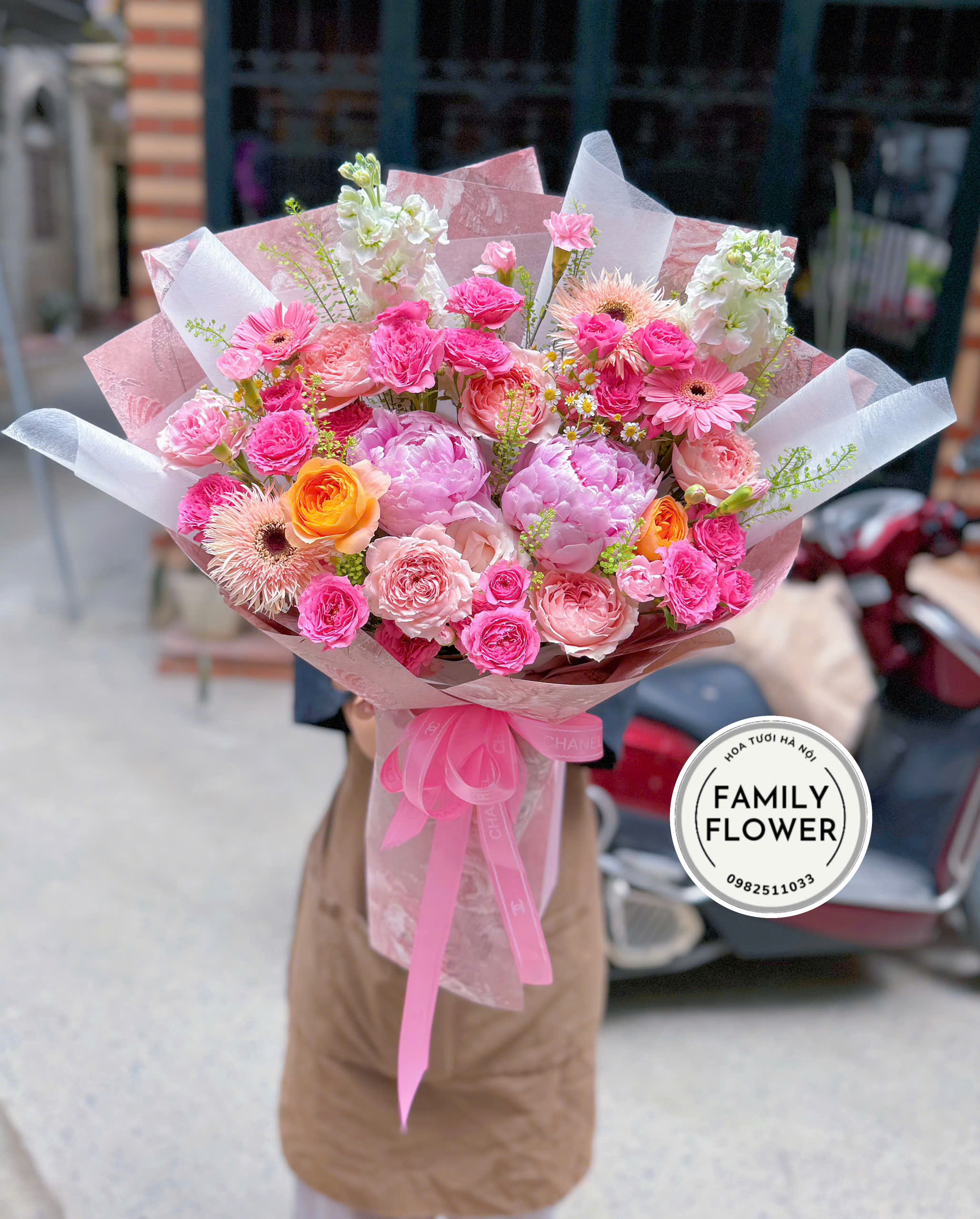 Bó hoa tặng sinh nhật mẹ ở quận Đống Đa , Ba Đình Hà Nội ! Hoa tươi Ba Đình