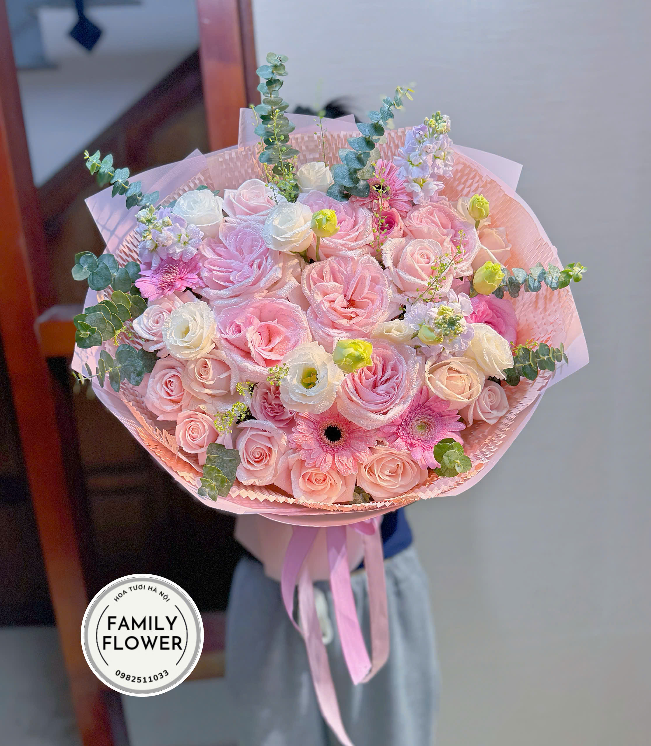 Bó hoa tặng người yêu nhân ngày phụ nữ Việt Nam 20 tháng 10 ! Hoa tươi Hà Nội