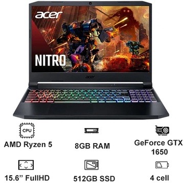 Laptop Gaming Acer Nitro 5 AN515 45 R6EV