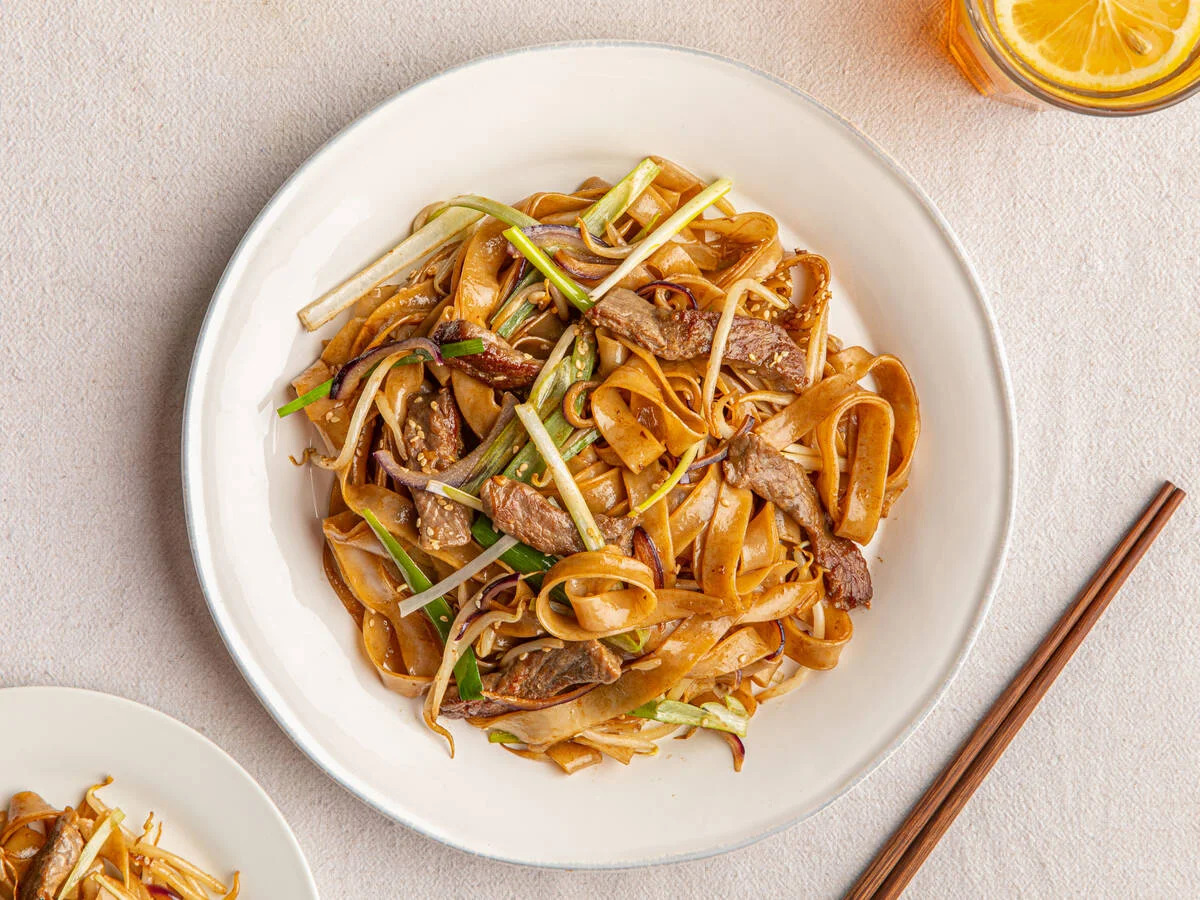 Đổi vị với món phở áp chảo thịt bò