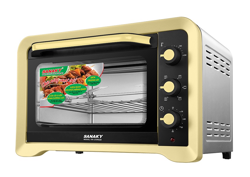 Lò Nướng Sanaky VH-259N2D 25 Lít – Thiết Kế Sang Trọng và Tiện Dụng