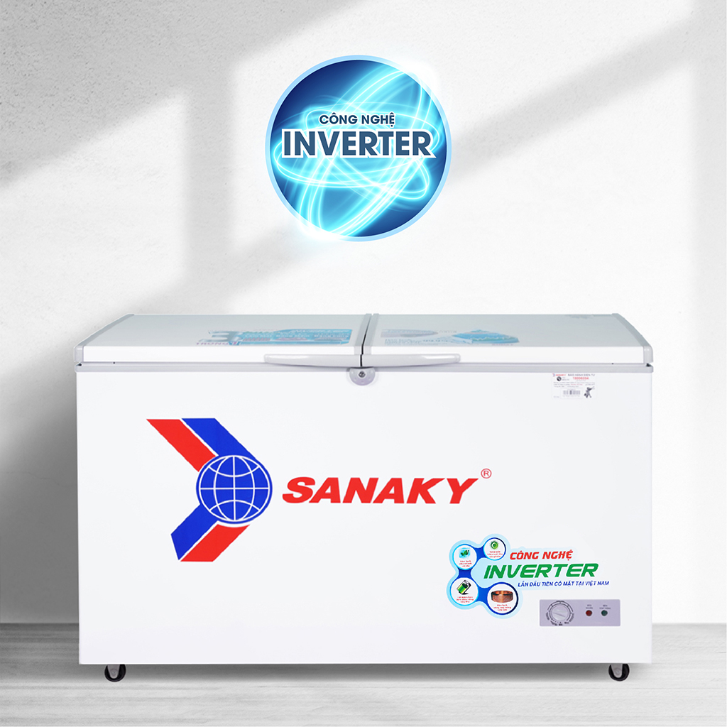 Tủ đông sanaky VH-5699HY3, Công nghệ Inverter 410 lít | Sanaky Miền Bắc