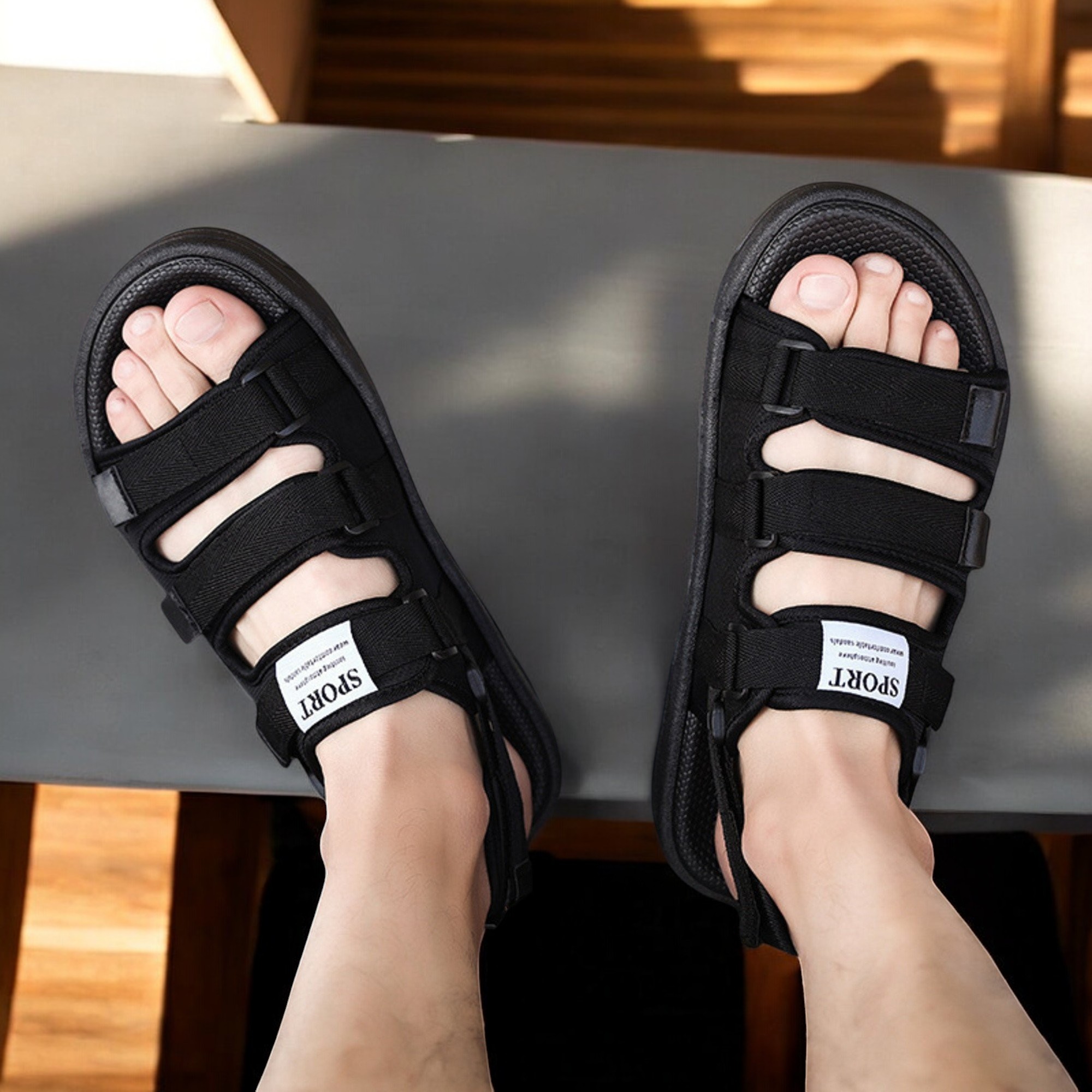 3 Cách Phối Đồ Với Sandal Nam Big Size Cực Chất | 44UP.VN