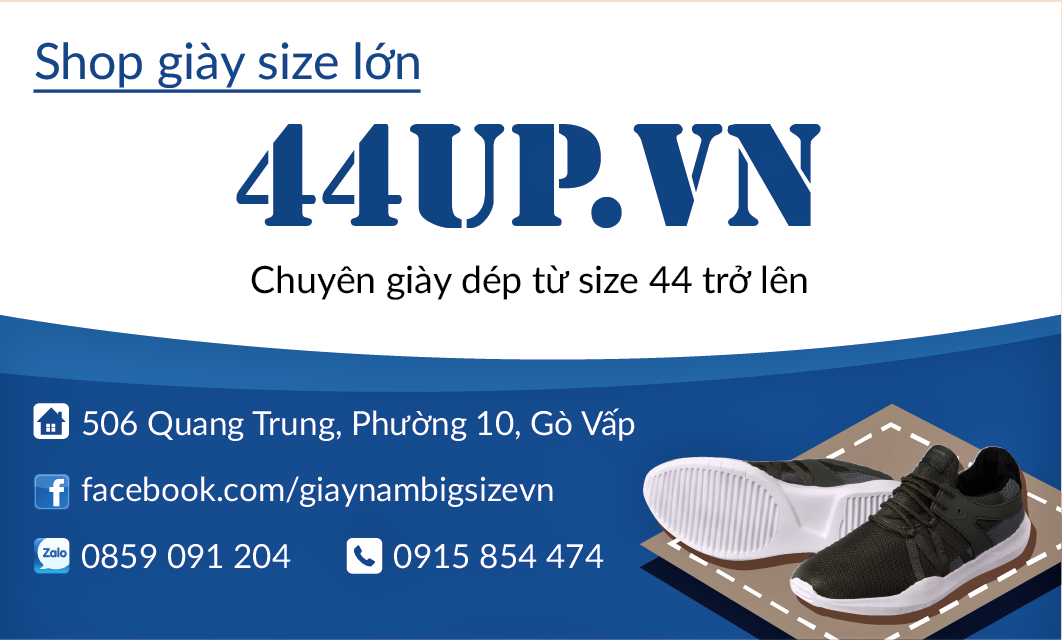 Top địa chỉ mua giày dép big size nam tại tphcm