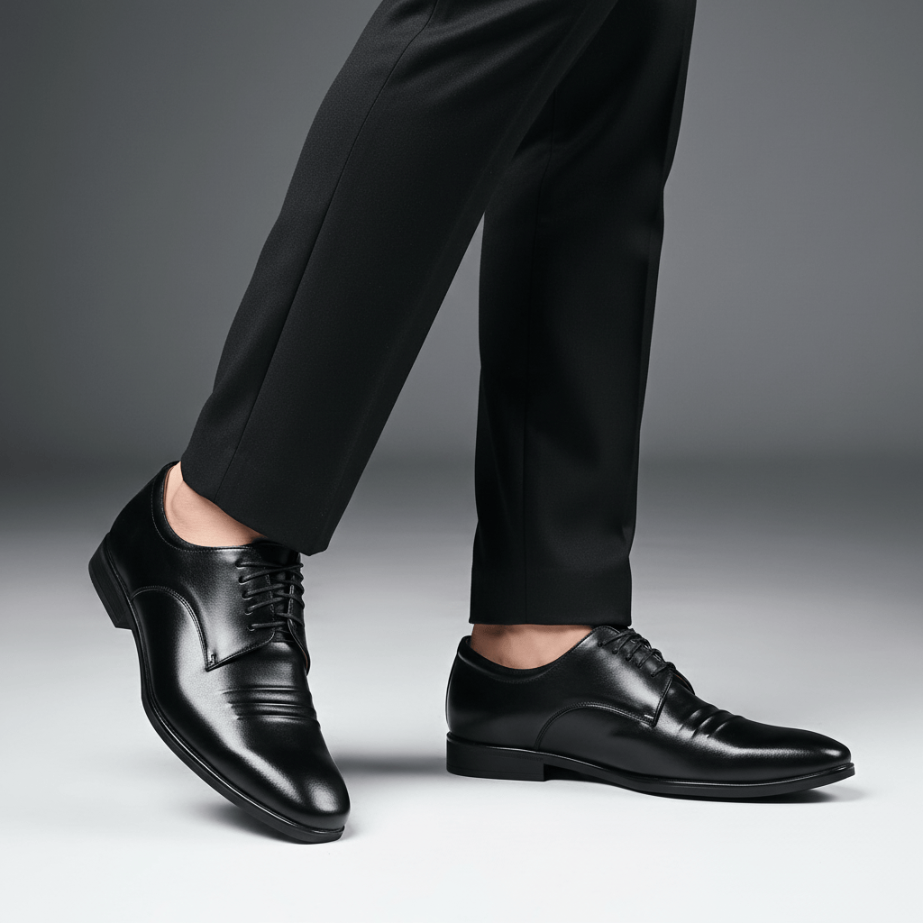 Giày Tây Size 45-51: Chọn Oxford hay Derby Cho Chân Bè Ngang?