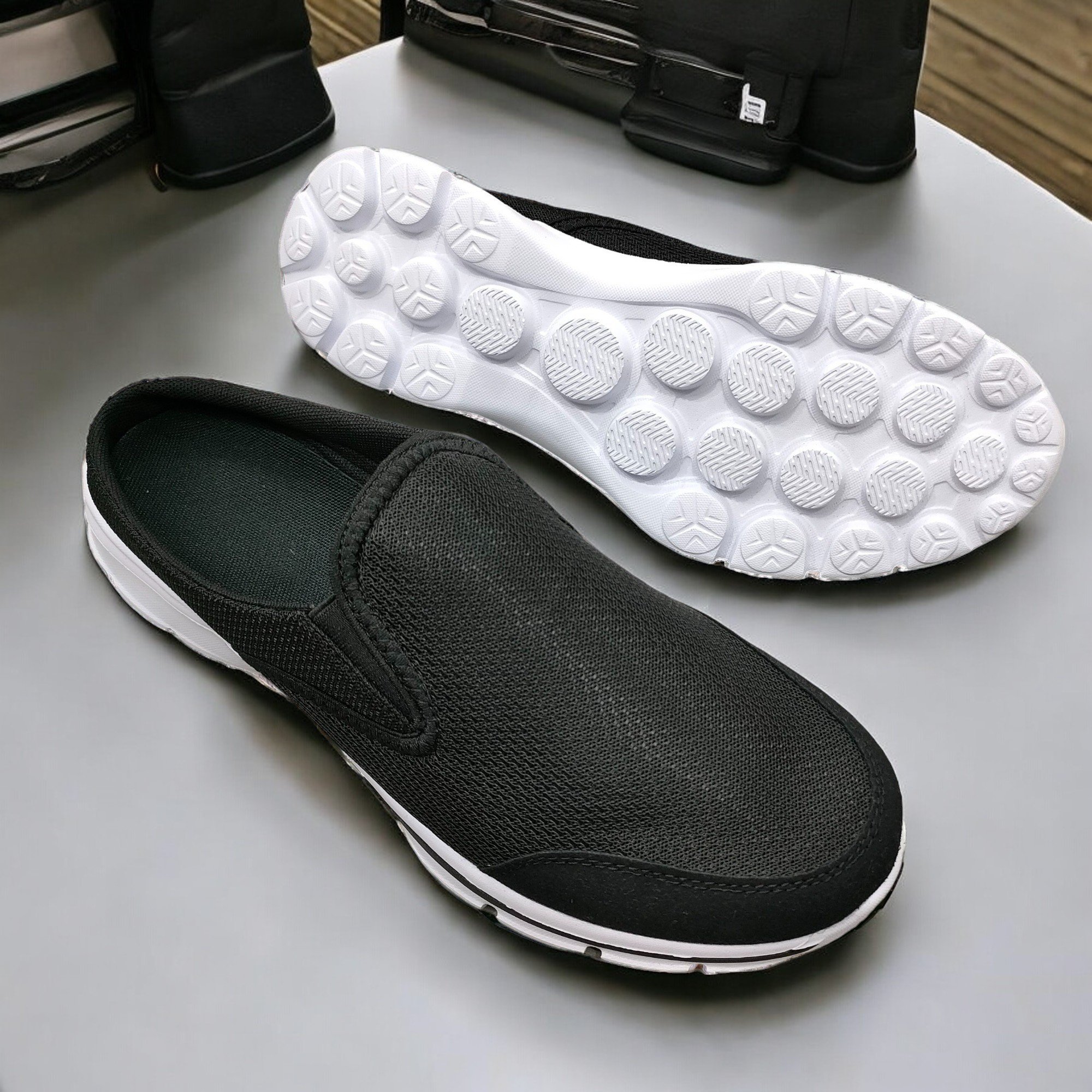 Giày Sục Vải Nam Big Size (45-48) | Tiện Lợi & Thoáng Mát