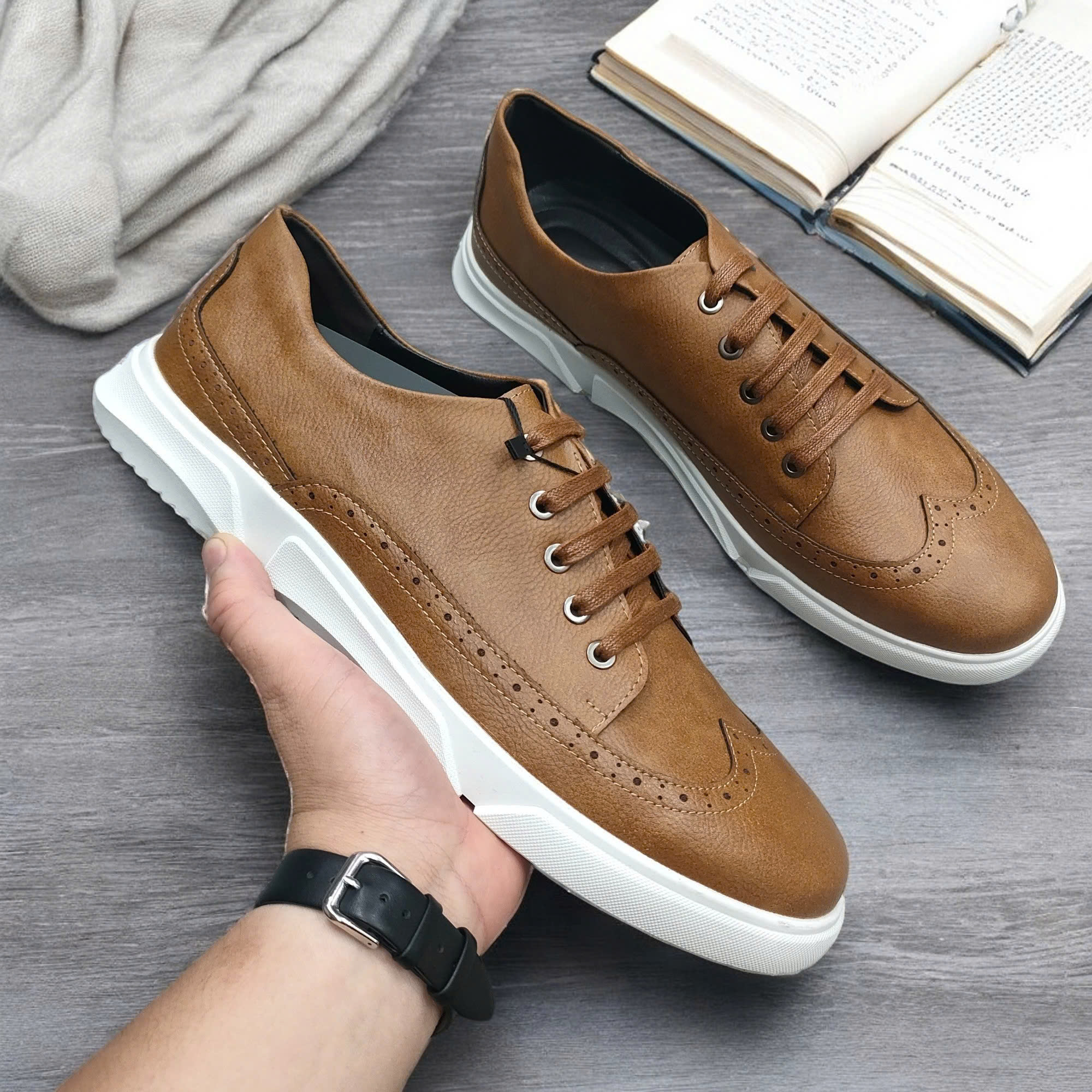 Giày Da Big Size Nam – Lựa Chọn Hoàn Hảo Cho Phái Mạnh