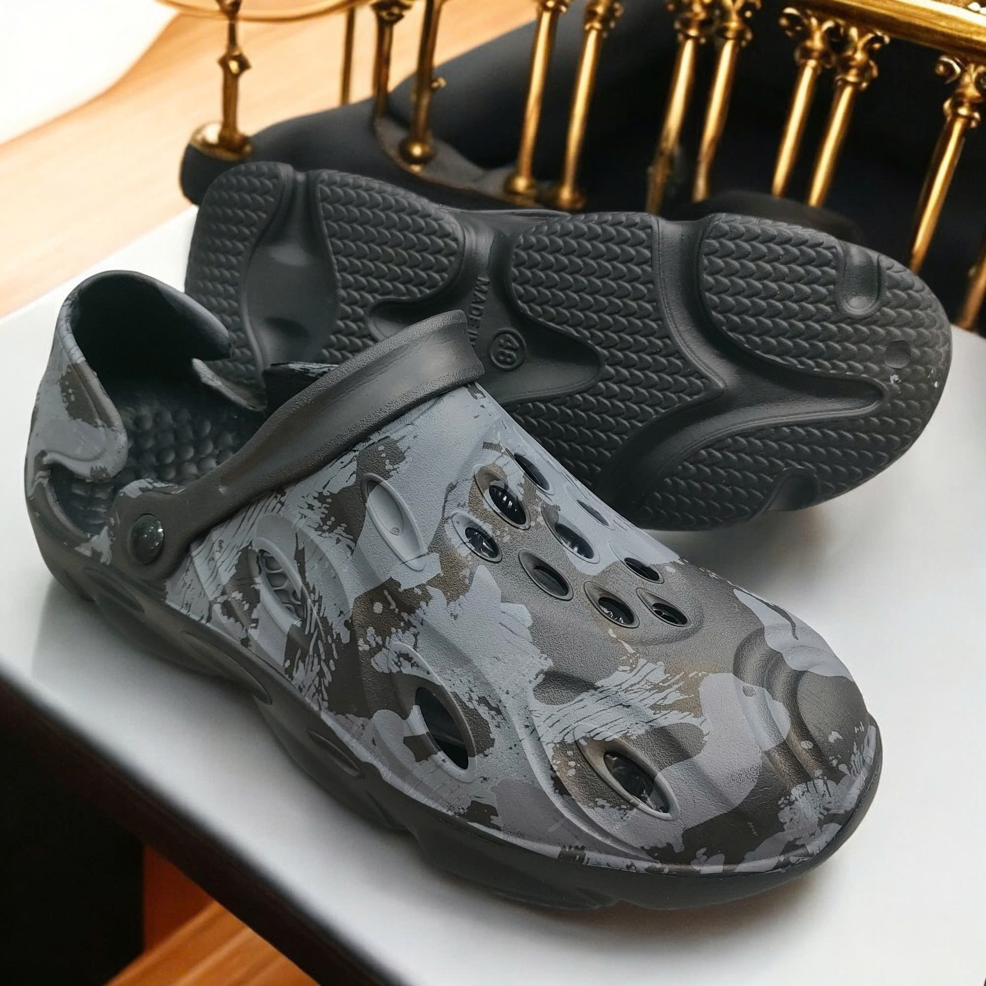 Dép Bít Mũi Big Size Đúc Nguyên Khối (Size 45 46 47 48) |