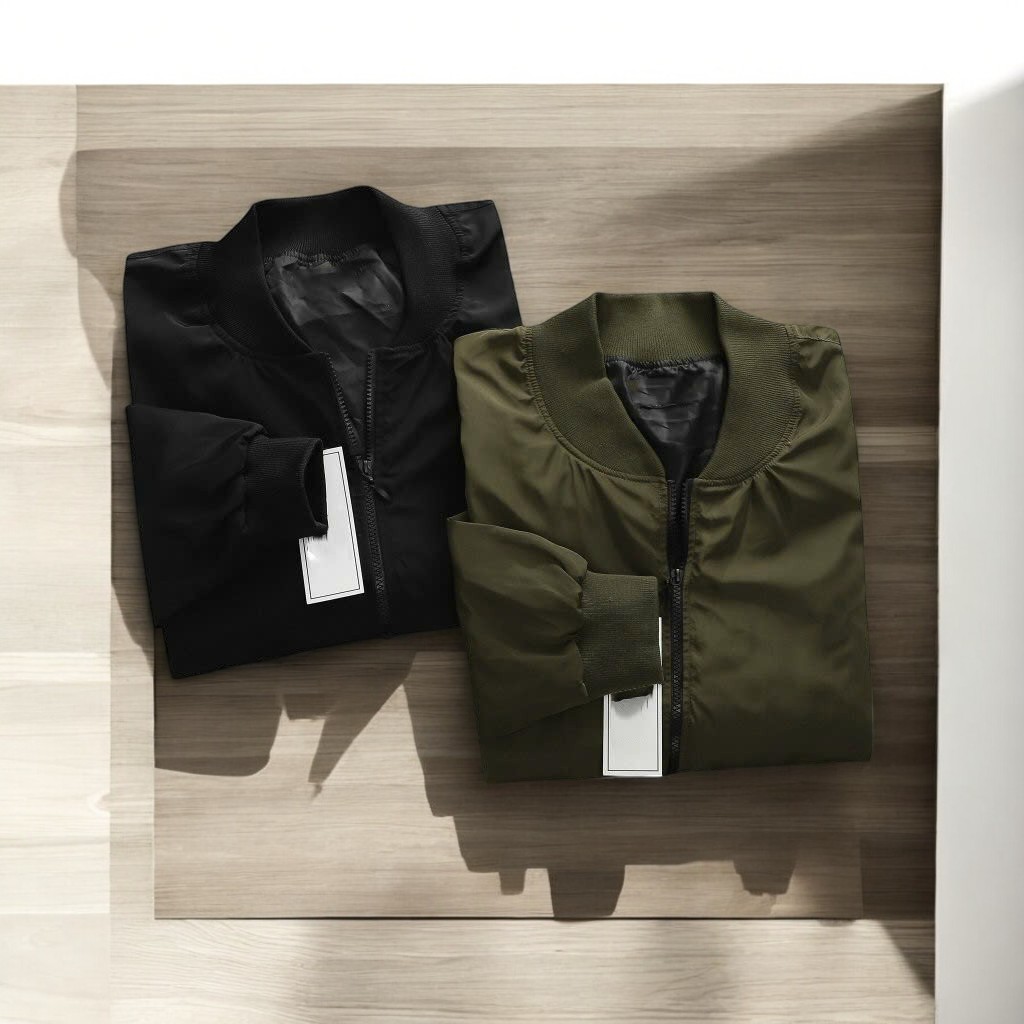 Áo Khoác Bomber Big Size Nam 44UP: Trẻ Trung, Năng Động