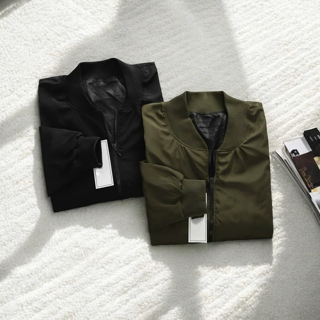 Áo Khoác Bomber Nam Big Size – Nam Tính Dành Riêng Cho Người Ngoại Cỡ
