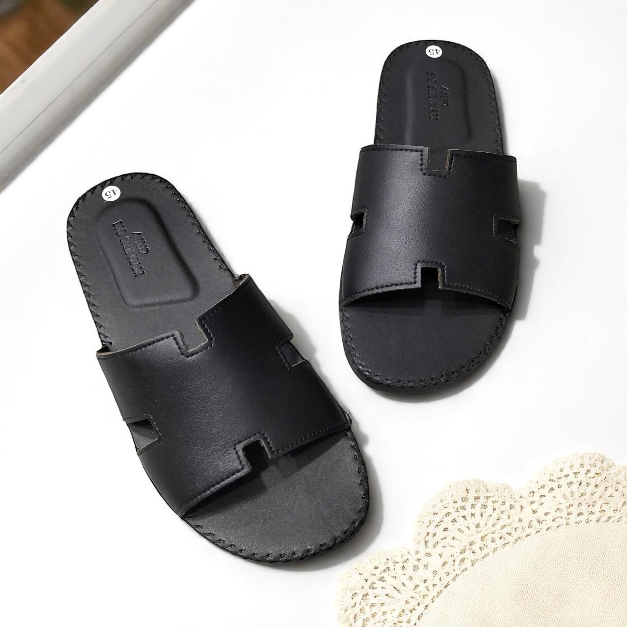 Dép Bít Mũi Big Size Đúc Nguyên Khối (Size 45 46 47 48) |