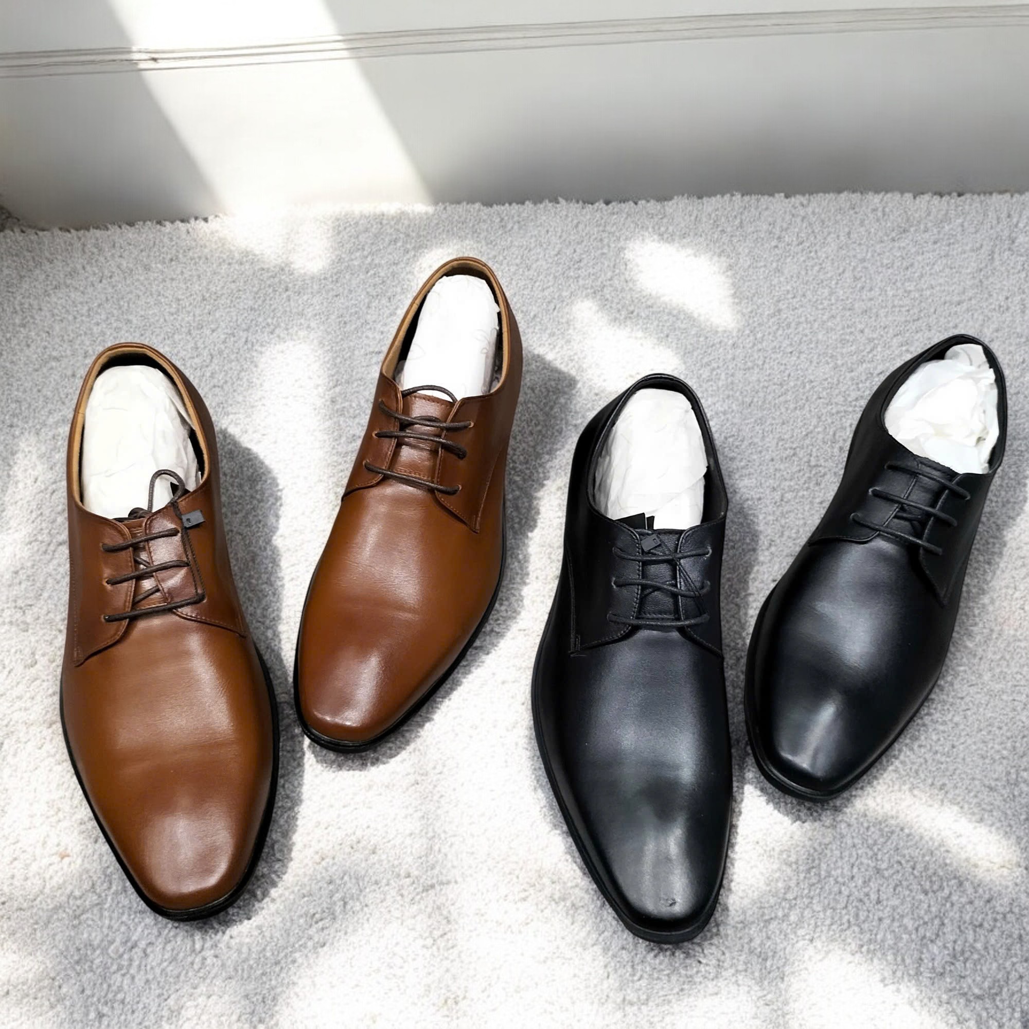 Dưỡng Giày Tây Luôn Bóng Mới - Bí Quyết Để Giày Không Bao Giờ Hết Thời