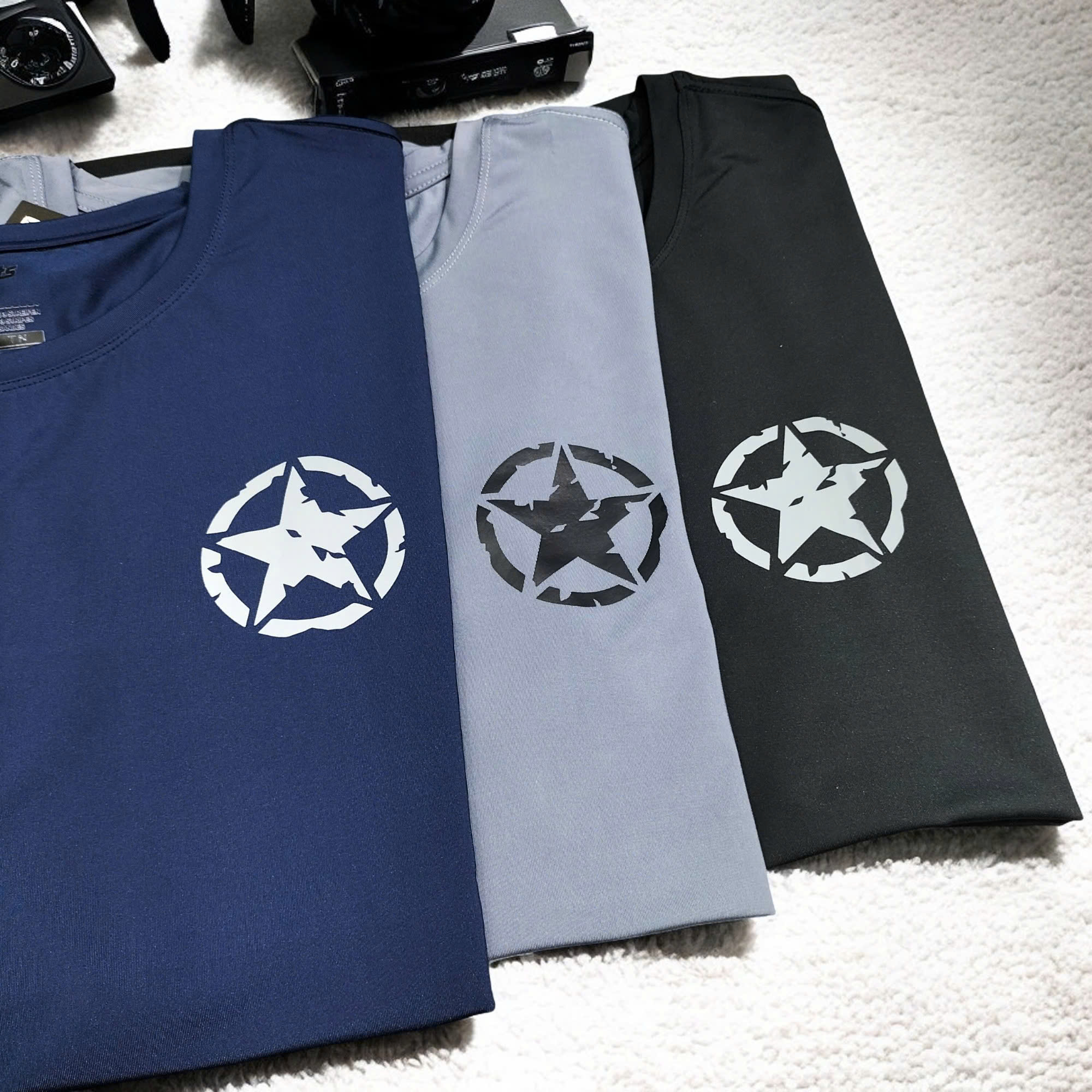 Áo Thun Lạnh Sọc Ngang Big Size Nam | Mặc Đẹp Không Sợ Mập