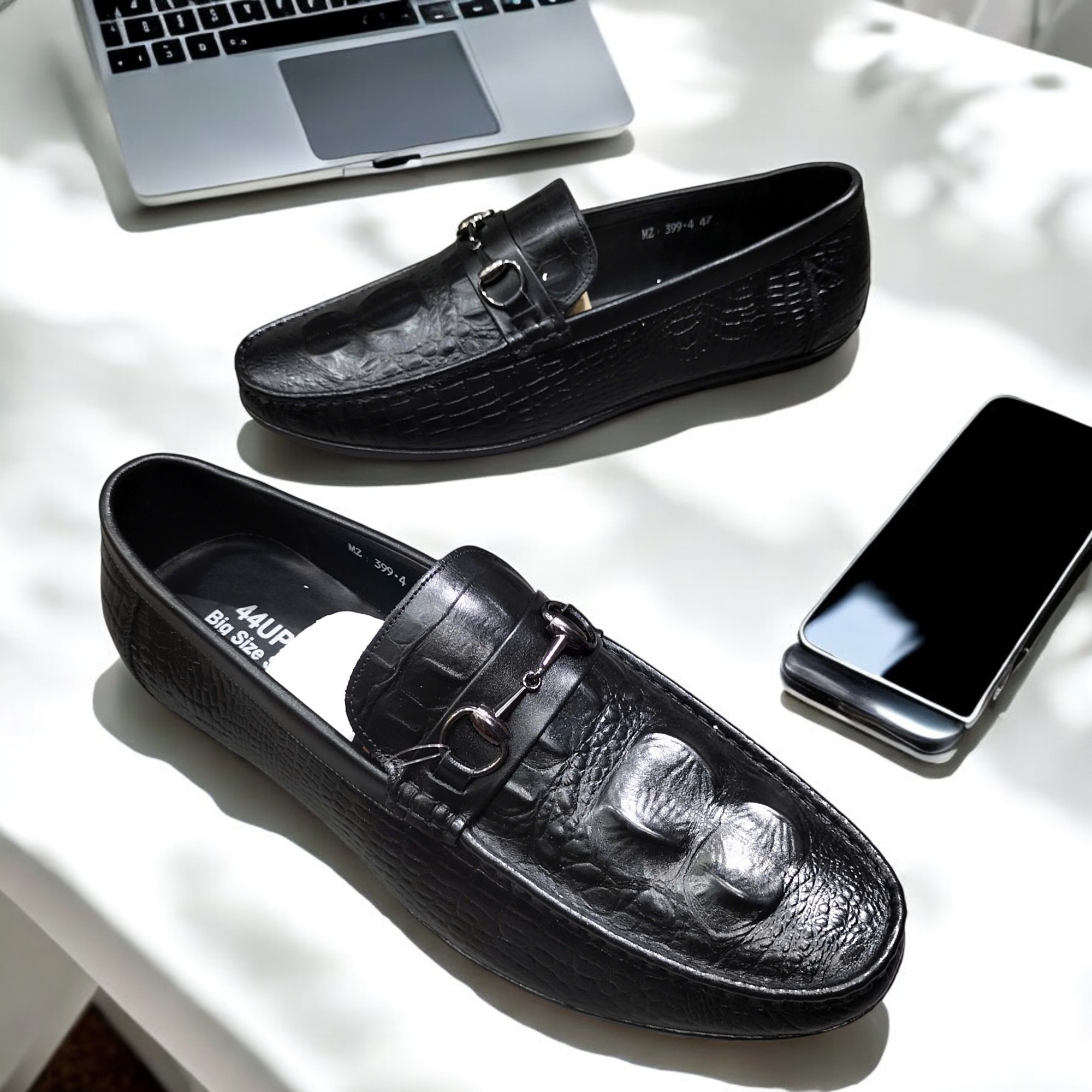 Giày Lười Da Big Size Nam - Phong Cách Tiện Lợi Dành Cho Các Qúy Ông