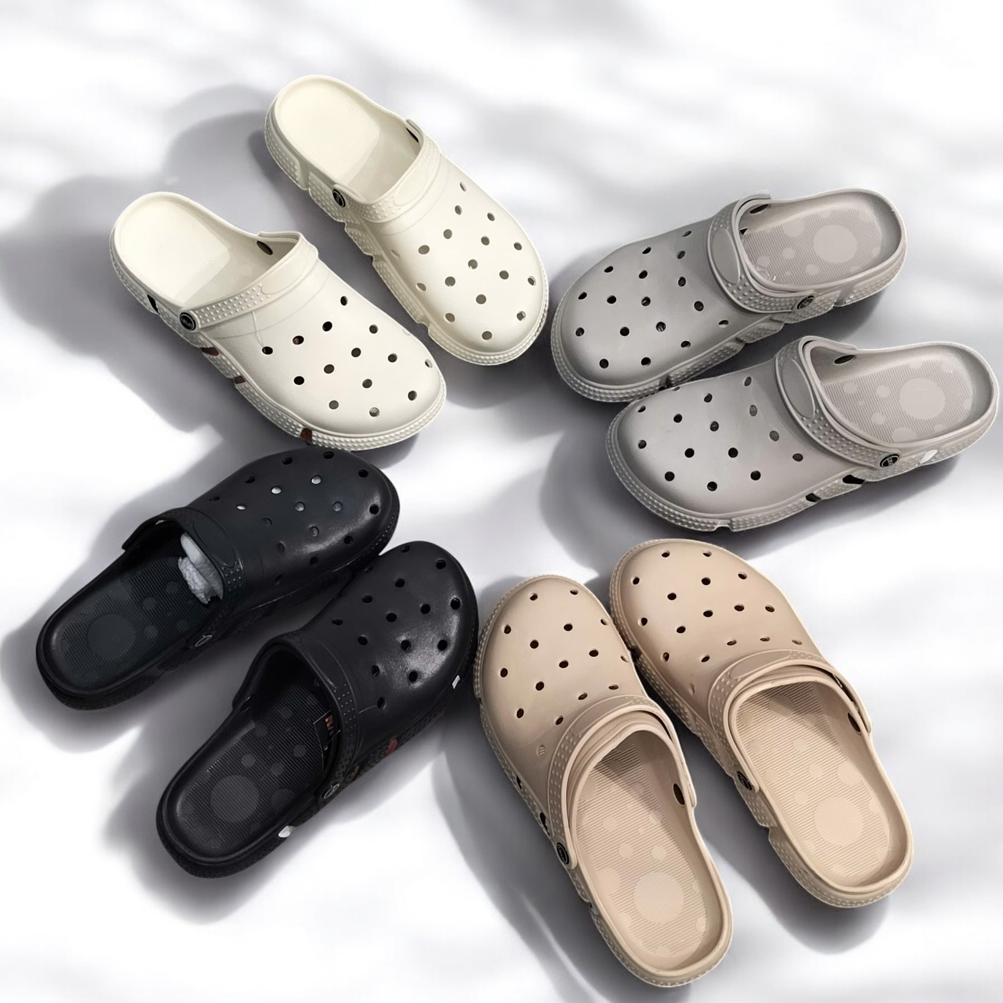 Dép Crocs & Sục Big Size Nam (45-50) | Nhẹ, Bền, Êm Ái |