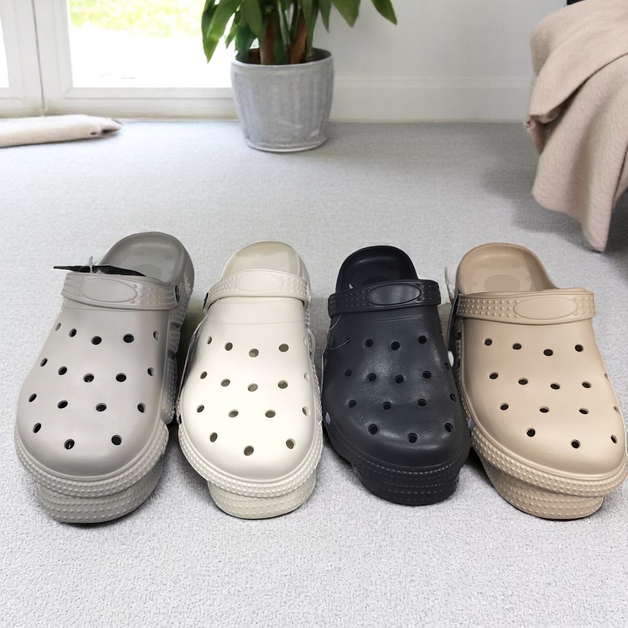 Dép Đúc Bít Mũi Big Size Nam – Bảo Vệ Tốt, Đi Lâu Không Mỏi