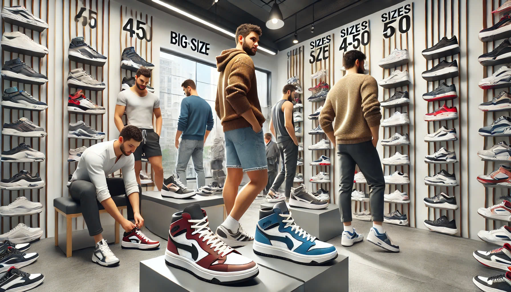 3 Cách Phối Đồ Với Giày Thể Thao Big Size Cực Chất