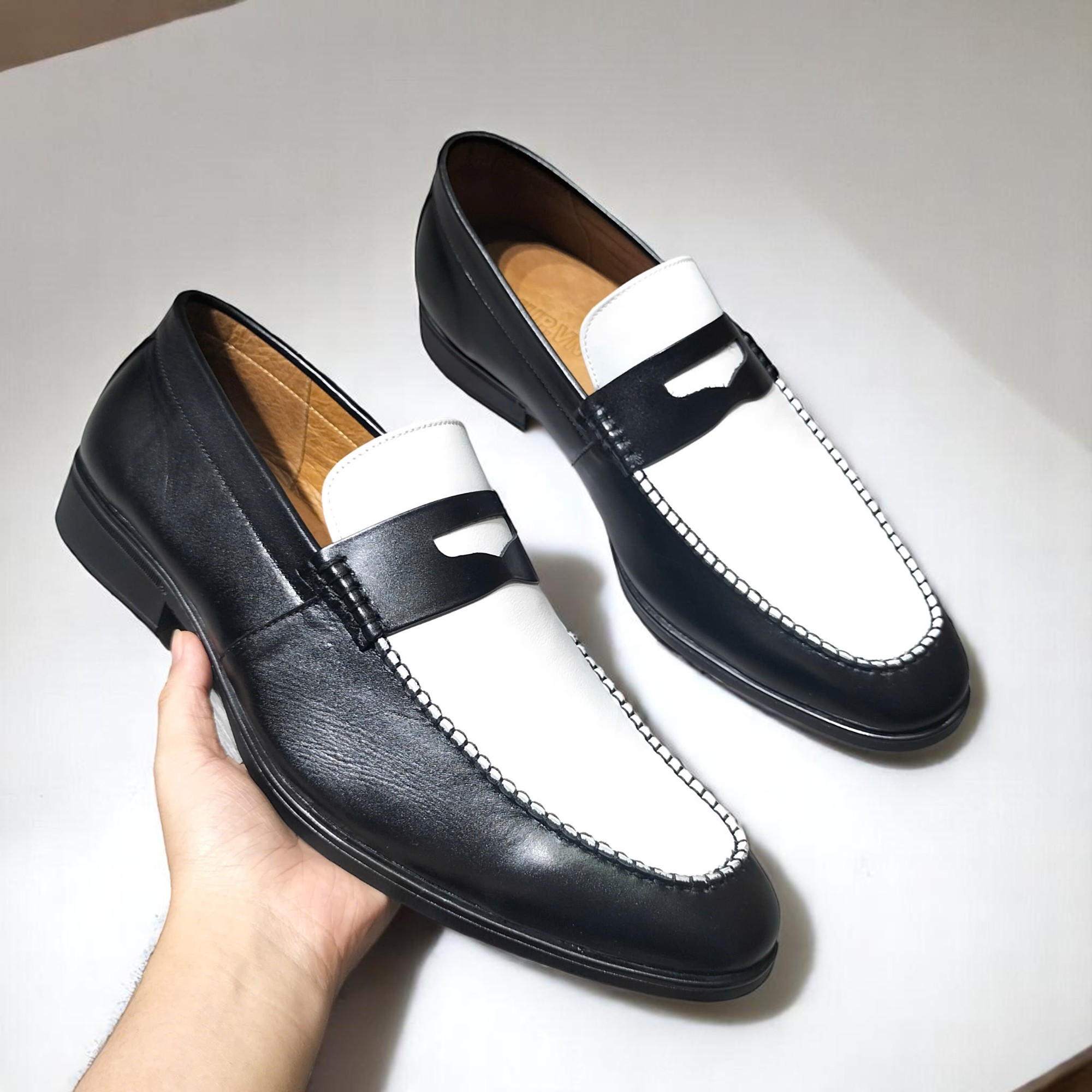Giày Tây Xỏ Big Size Nam – Lịch Lãm, Dễ Mang, Chuẩn Form Quý Ông