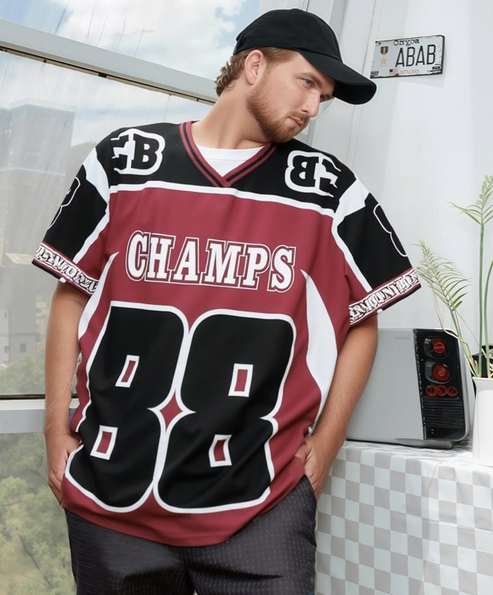 Áo Thun Vải Mè Big Size Nam (85-135kg) | Mát Mẻ, Thấm Hút Tốt