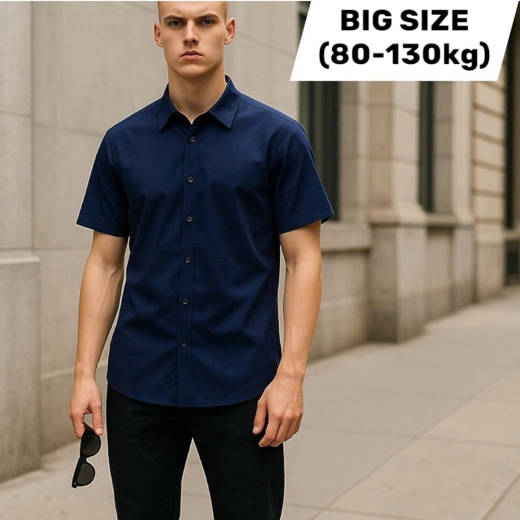3 Cách Phối Áo Sơ Mi Big Size Cực Sang, Nâng Tầm Phong Cách