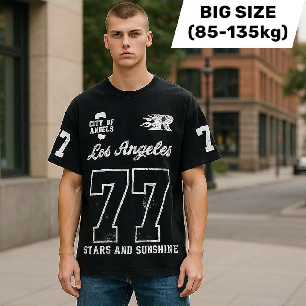 Chọn Áo Thun Nam Big Size Tôn Dáng, Không Luộm Thuộm