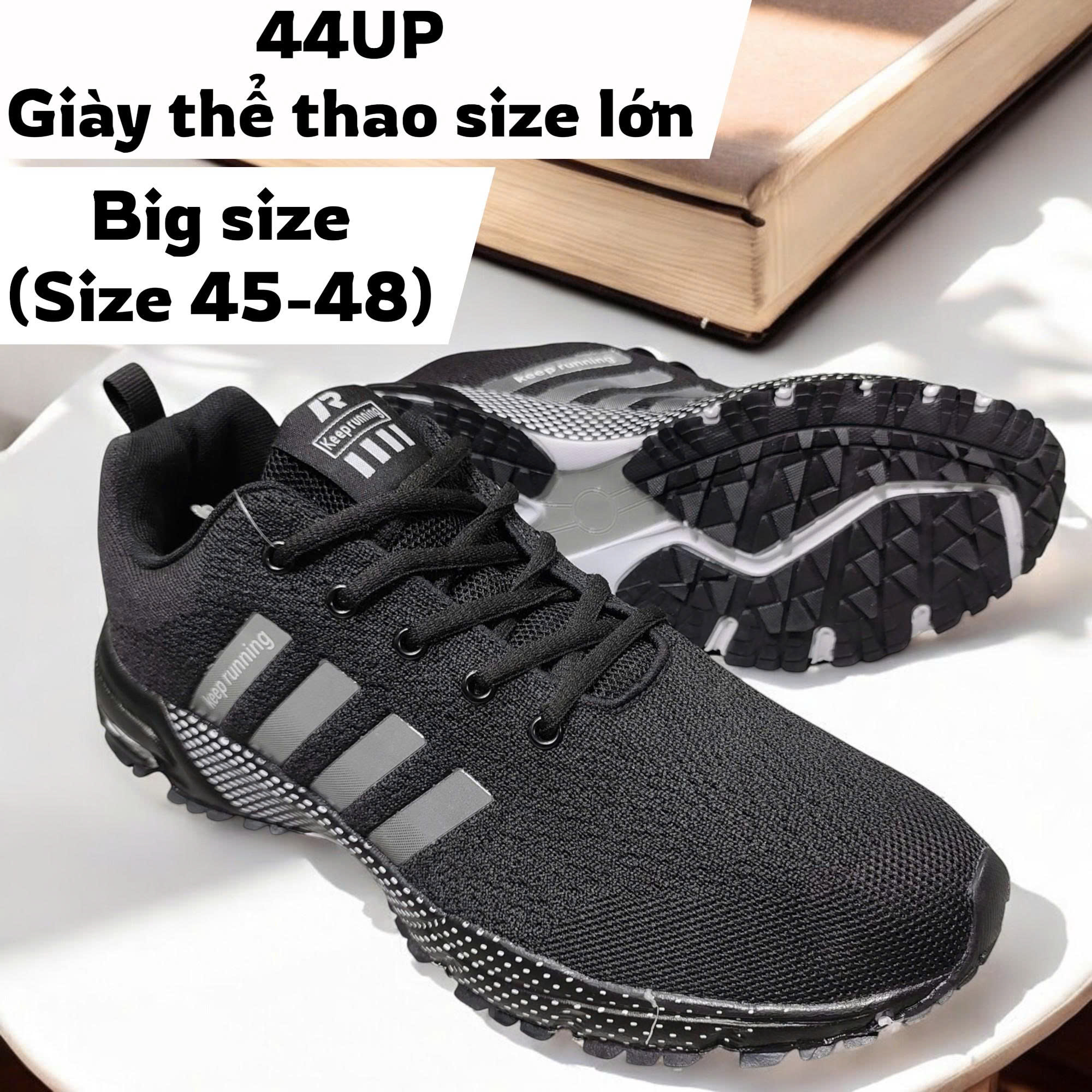 Giày Thể Thao Big Size Nam (Size 45, 46, 47, 48) |