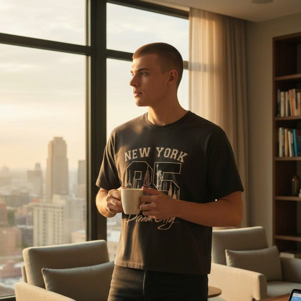 Áo Thun Nam Big Size: Không Chỉ Là 'Mặc Vừa', Mà Là 'Mặc Đẹp'!