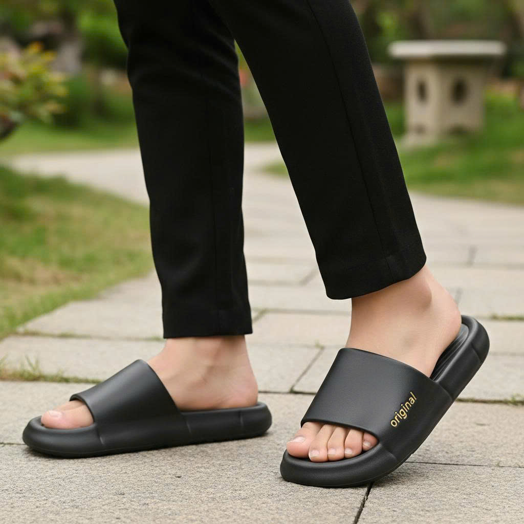 Phối Đồ Với Dép Bánh Mì Big Size: Mặc Sao Cho 