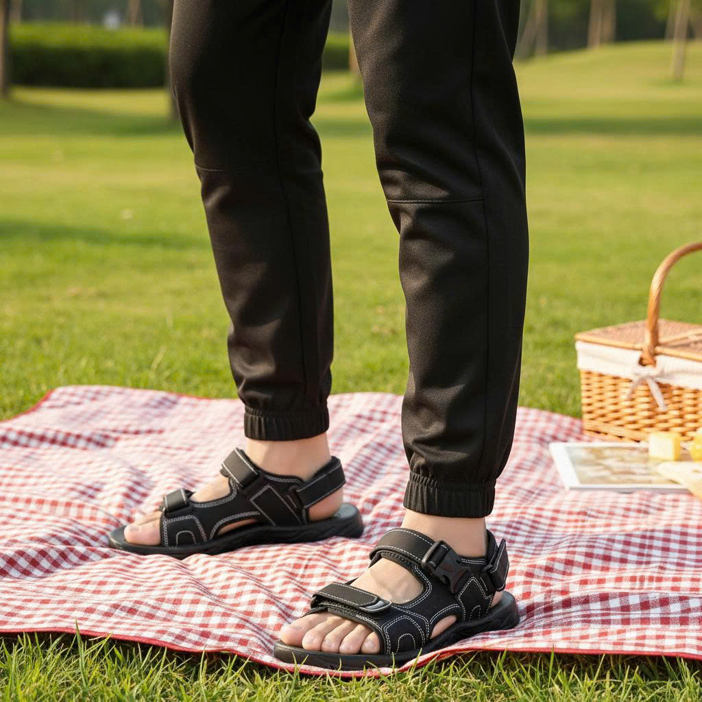 3 Tiêu Chí Vàng Chọn Sandal Đi Mưa Cho Nam Big Size