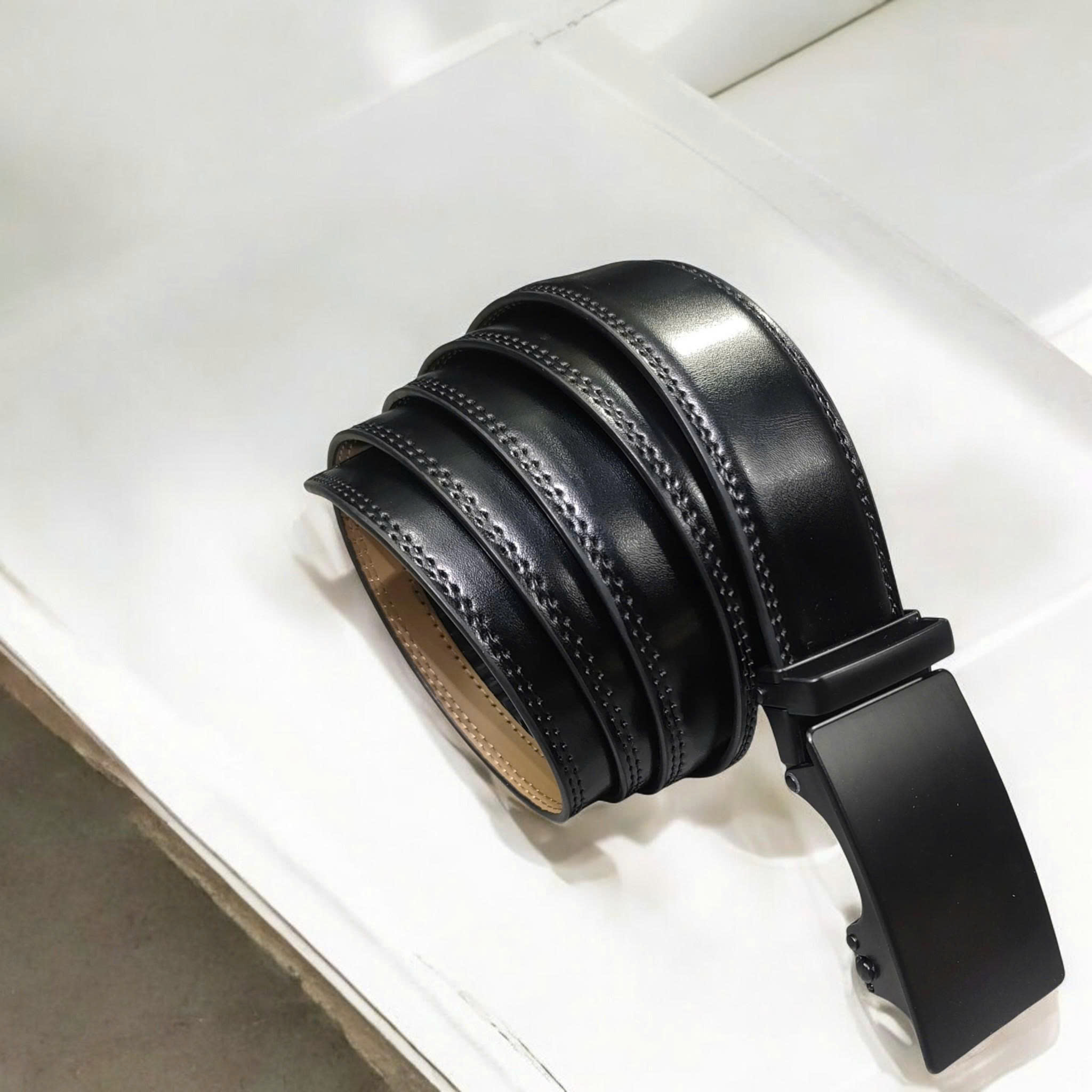 Thắt Lưng Da Big Size Nam Trơn | Dài 1m5 | Da Thật |