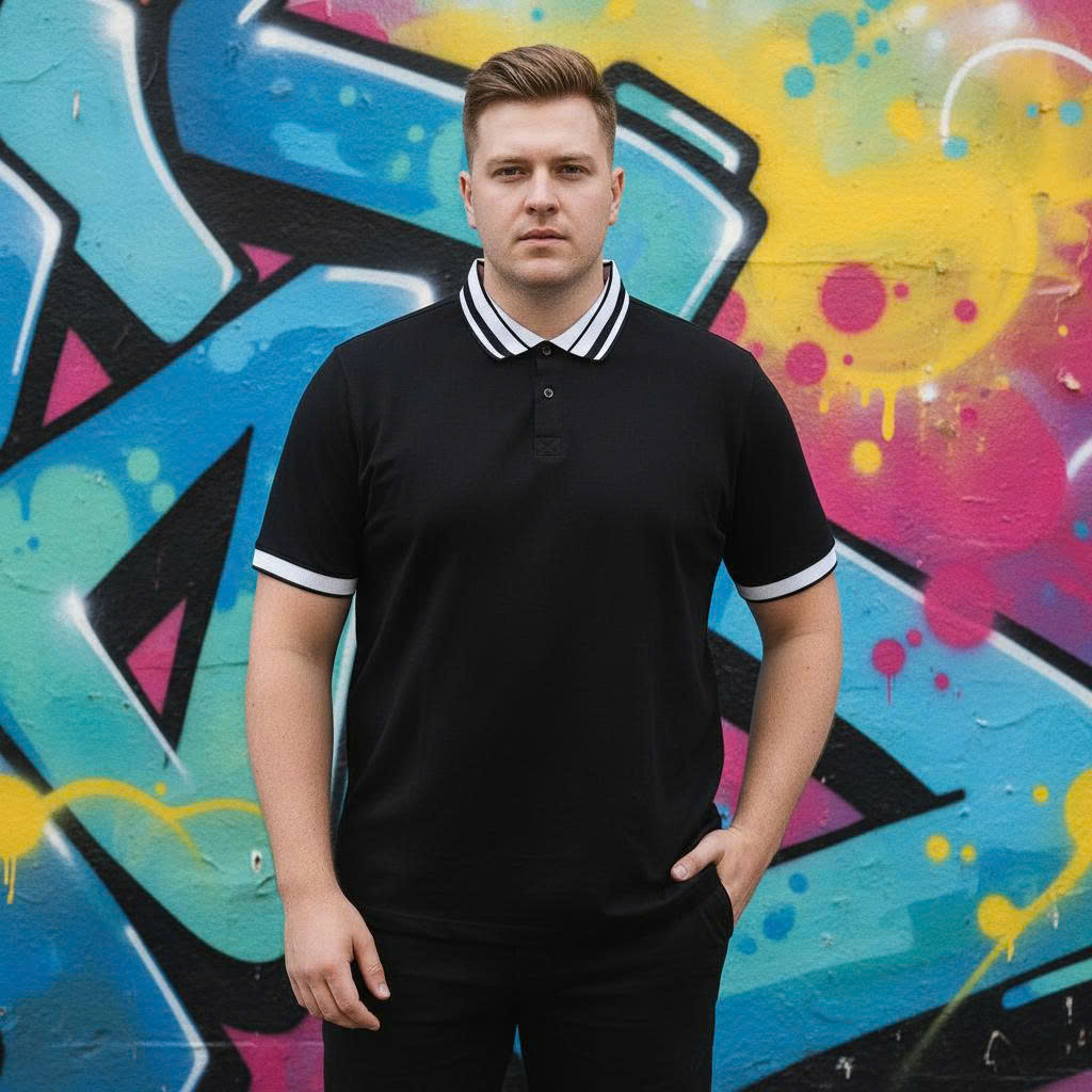 Áo Polo Nam Big Size 44UP: Form Chuẩn, Chất Xịn, Nâng Tầm Phong Cách