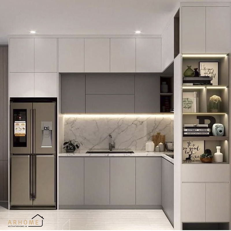 5+ Mẫu Tủ Bếp Acrylic Đẹp Nhất Mọi Thời Đại