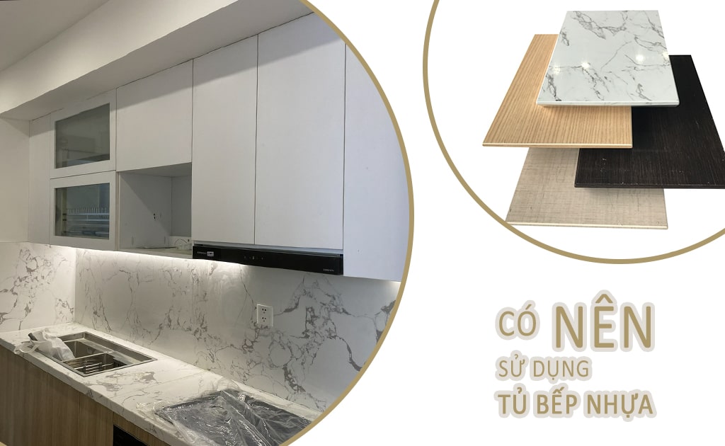 Có nên dùng tủ bếp bằng nhựa Acrylic