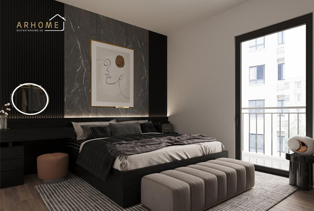 Thiết kế phòng ngủ master cho căn hộ chung cư