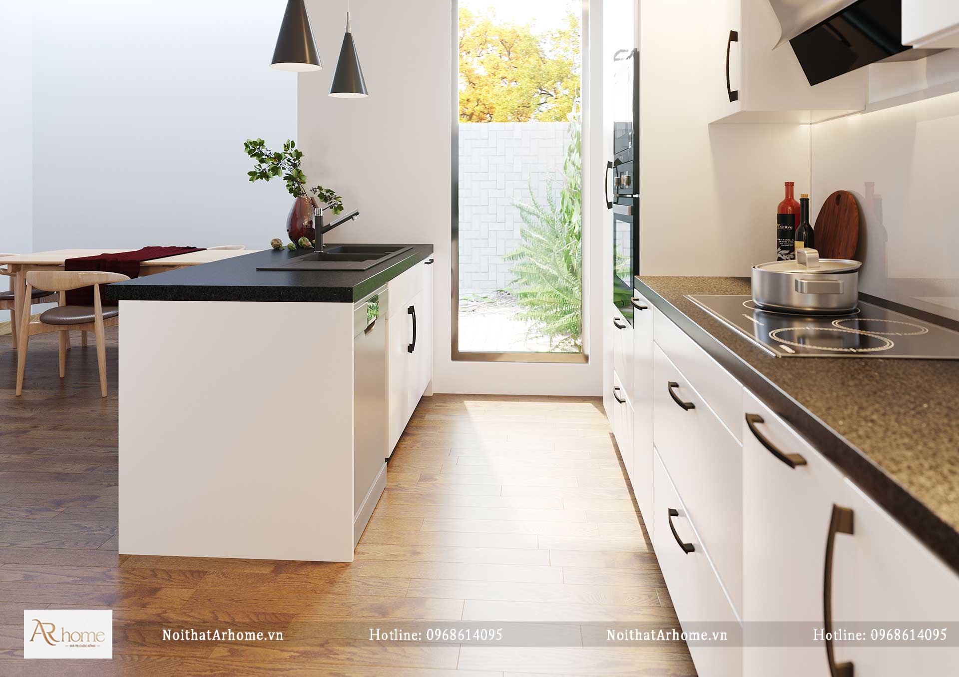  Ý tưởng thiết kế mẫu tủ bếp acrylic đẹp