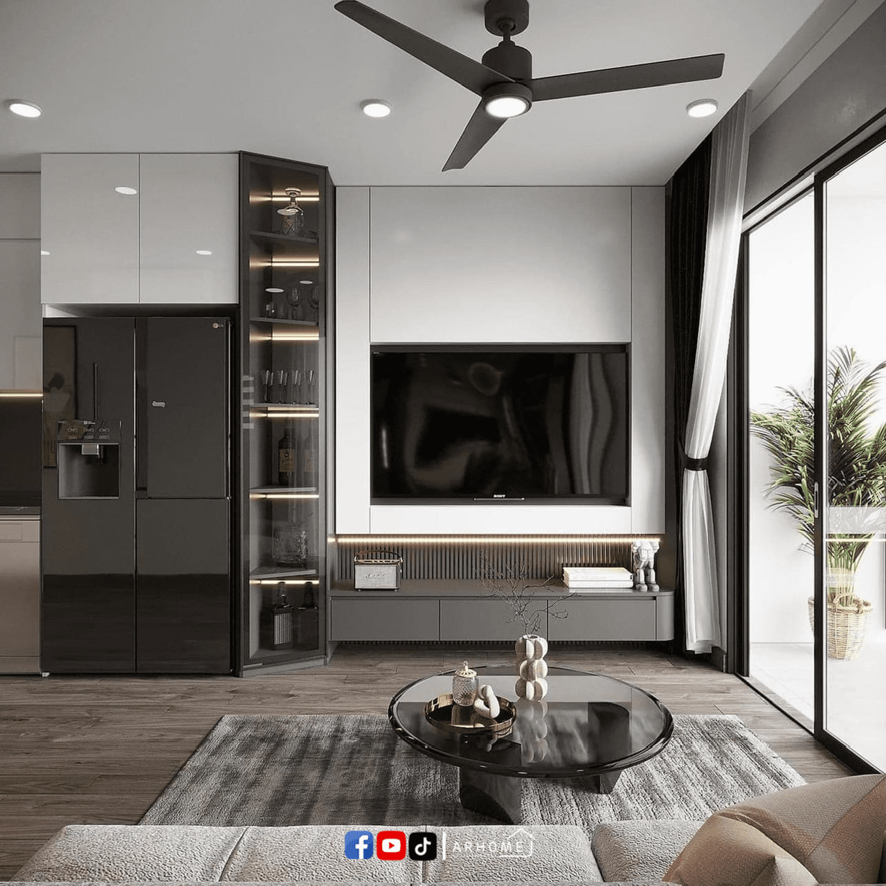 Phòng Khách Hiện Đại